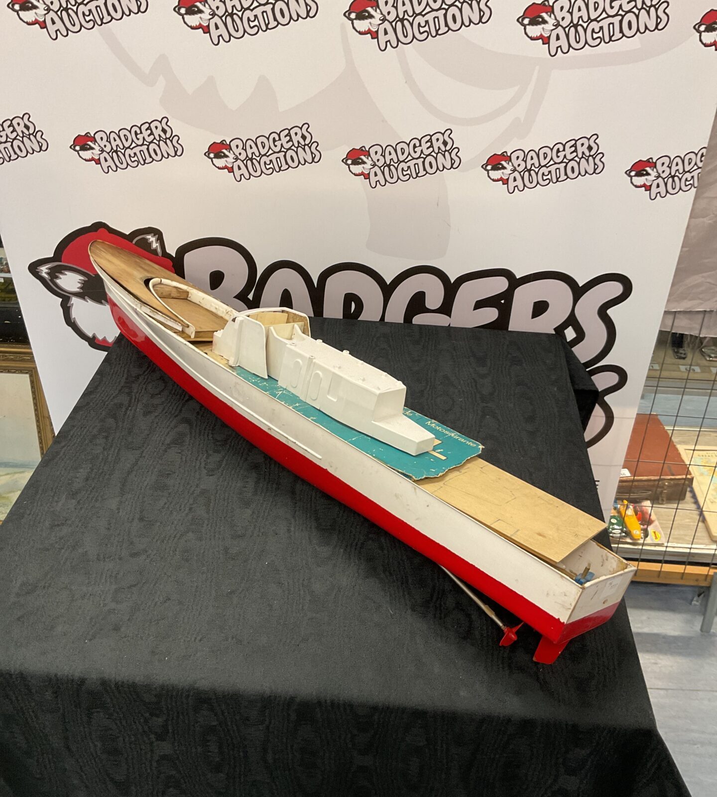 Part Made Wiesel 36” Motor torpedo boat