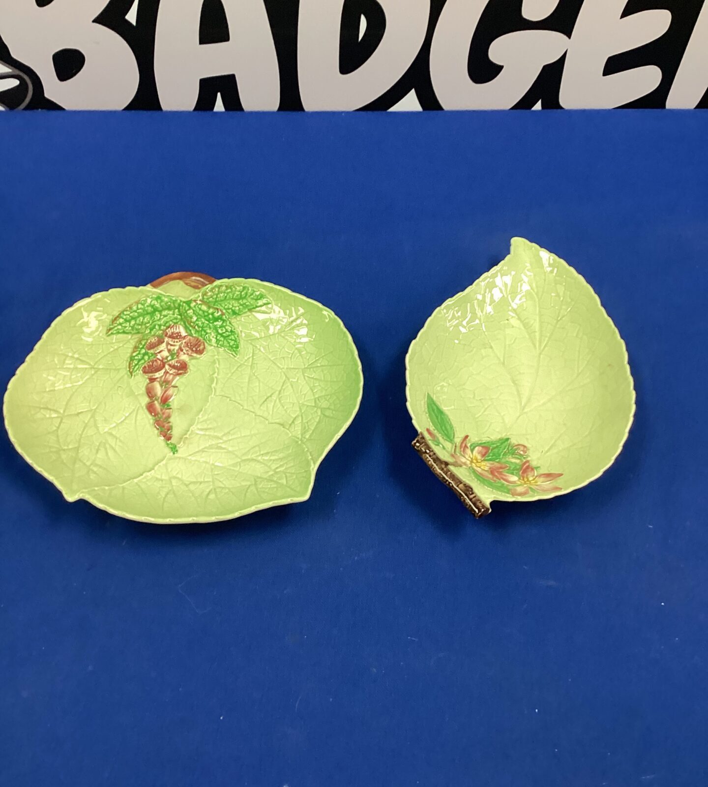 Two carlton-ware dishes