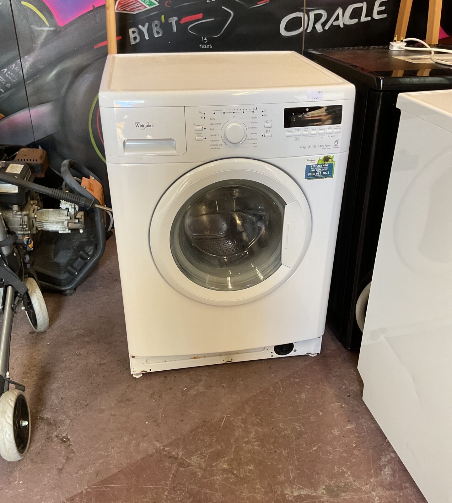 Whirlpool 6th sense washing machine working
