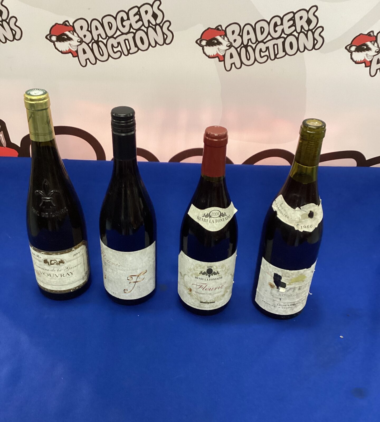 Four classic table wines inc Vautrait Bourgogne