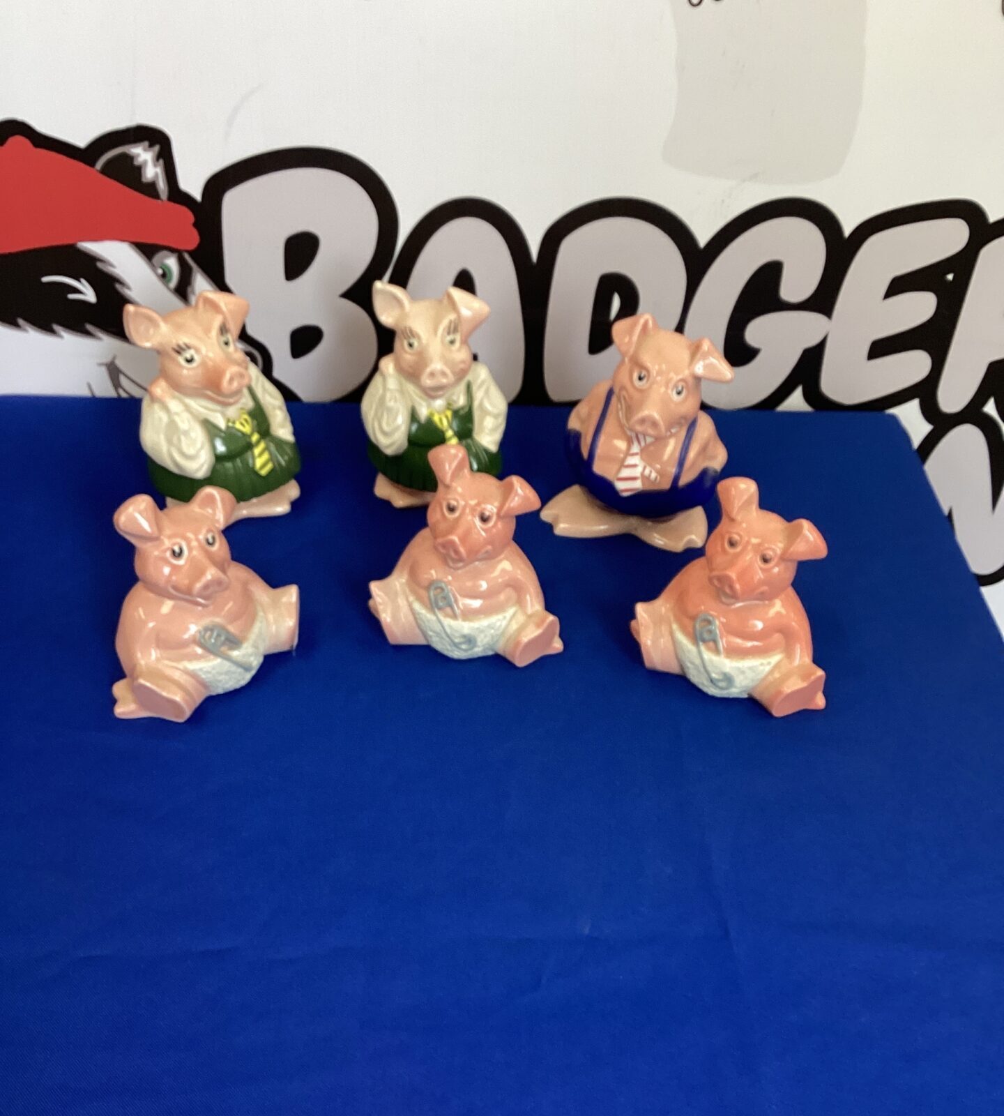 Collection of Natwest Porcelain Piggybanks