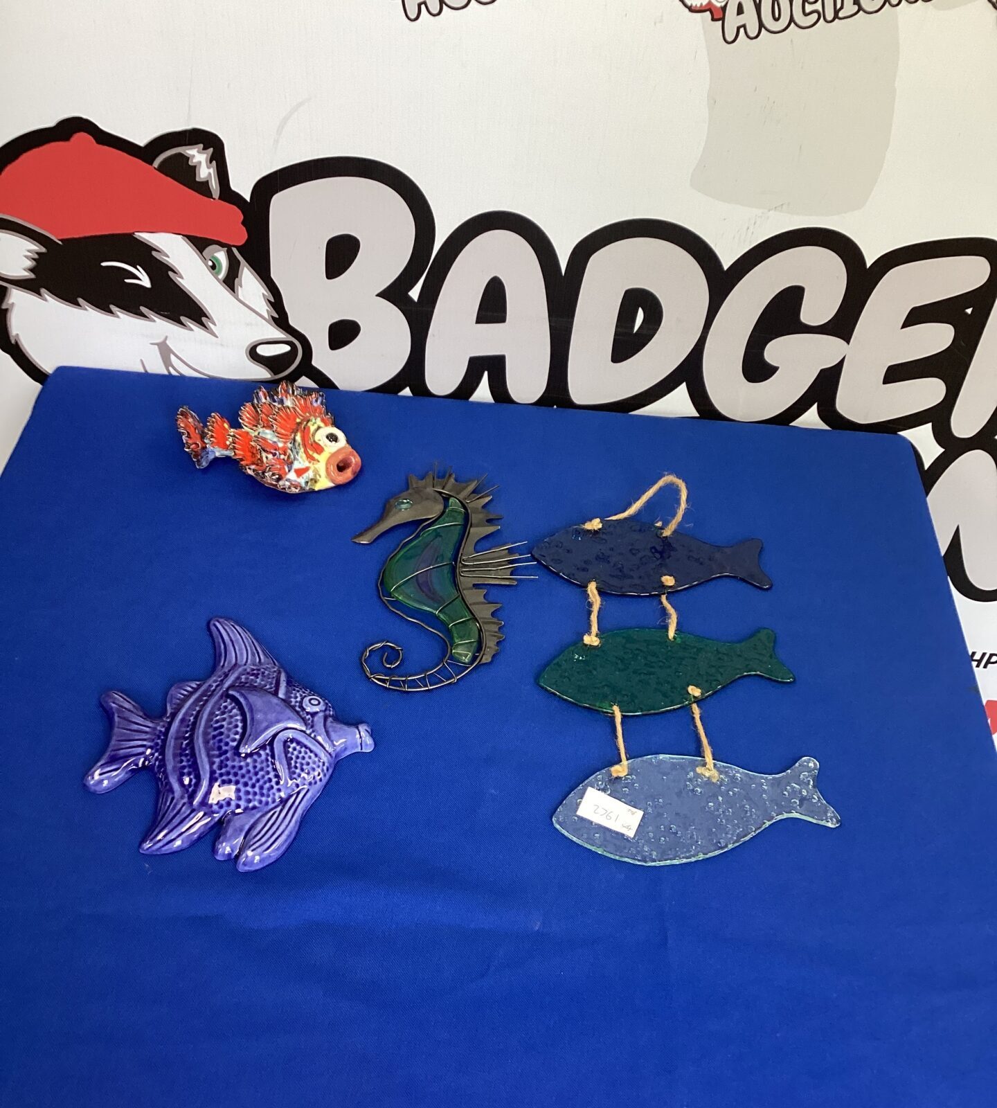 Collection of fish figures