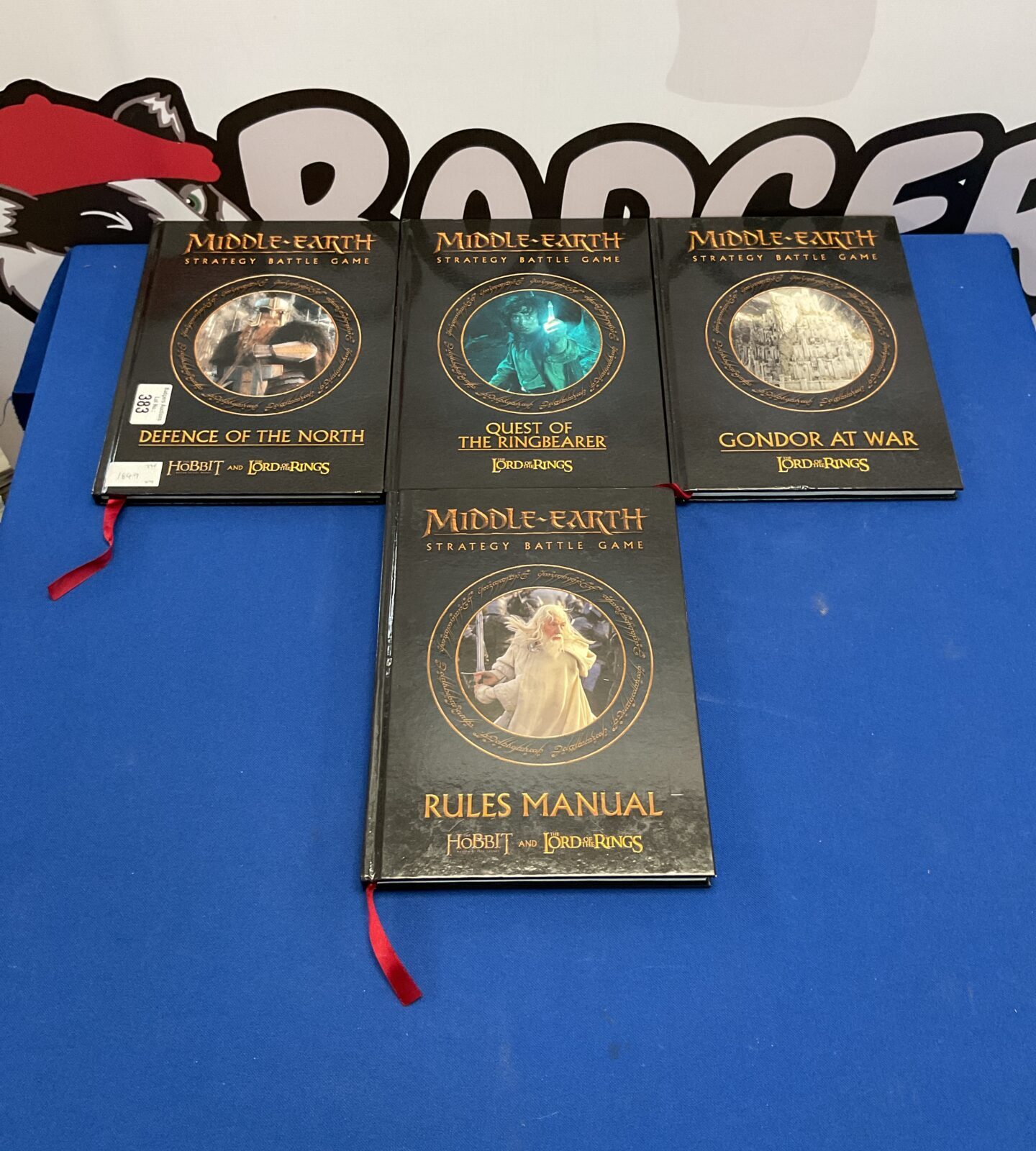 Set of games workshop warhammer the hobbit and lord of the rings middle earth strategy battle game books