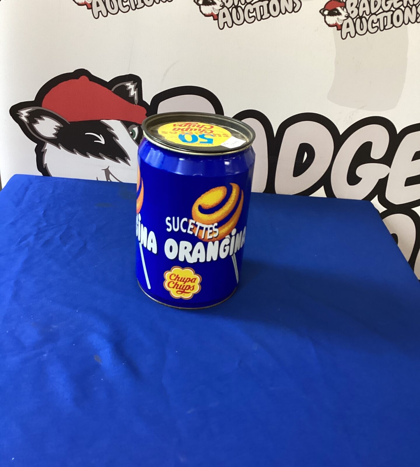 Large vintage Chupa Chups Lollipop Tin