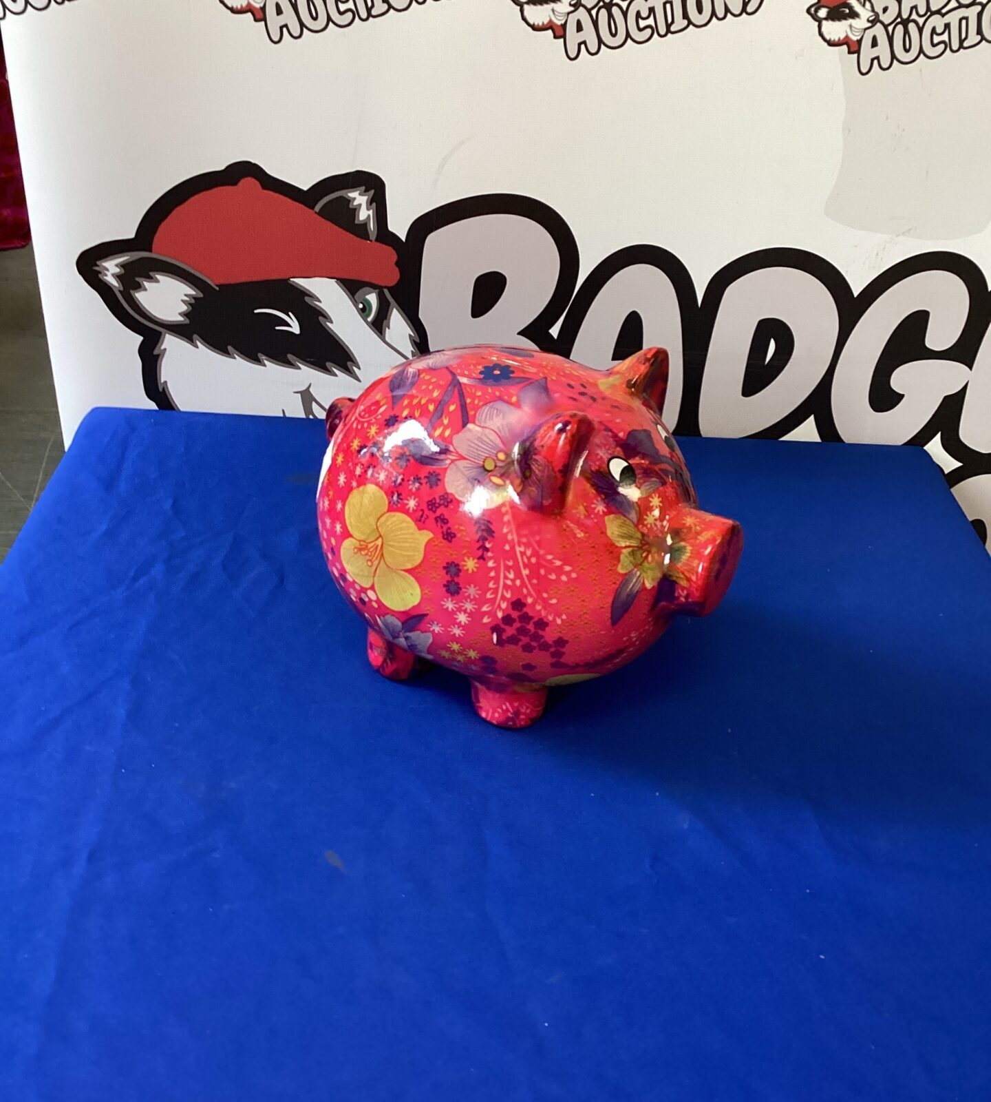 Large colourful Piggy Bank