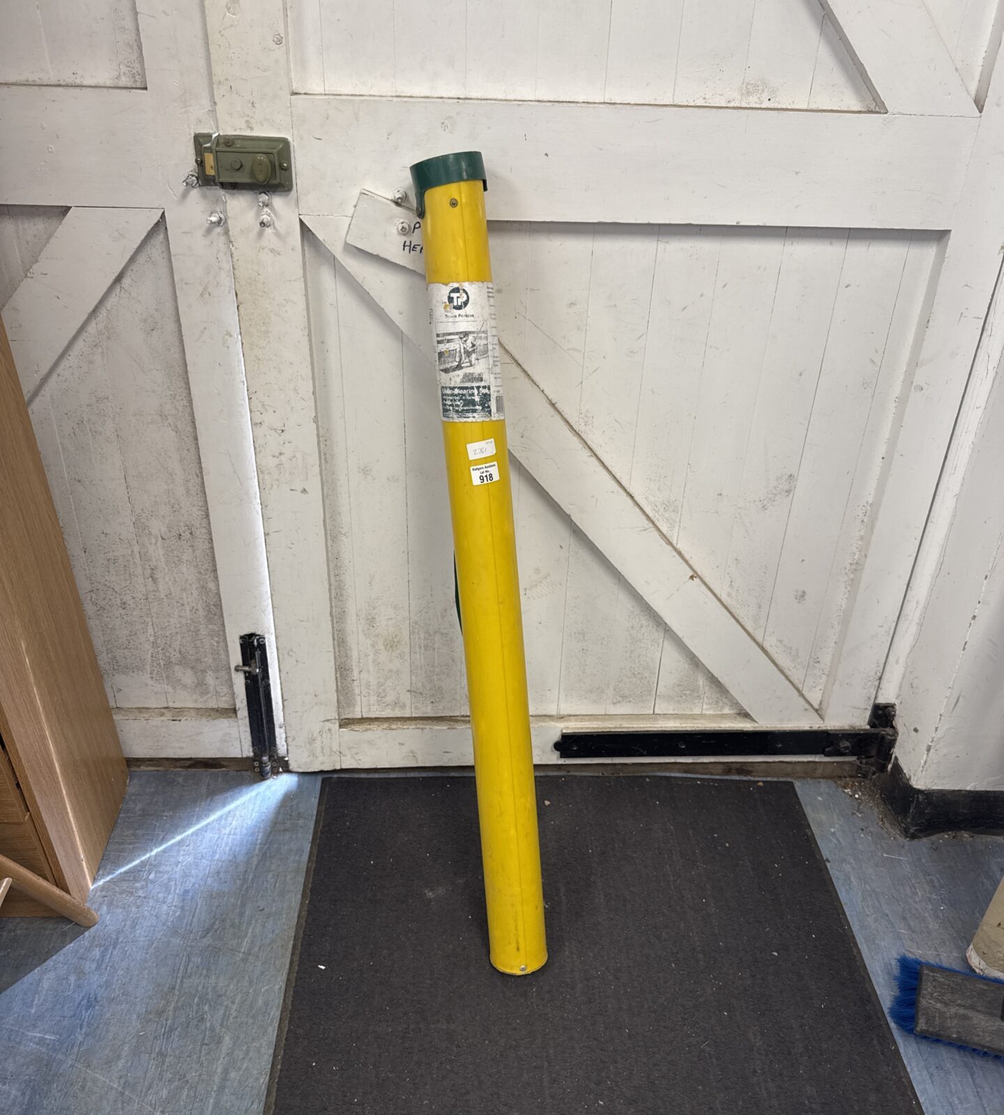 Set of Travis Perkins drain rods in hard case