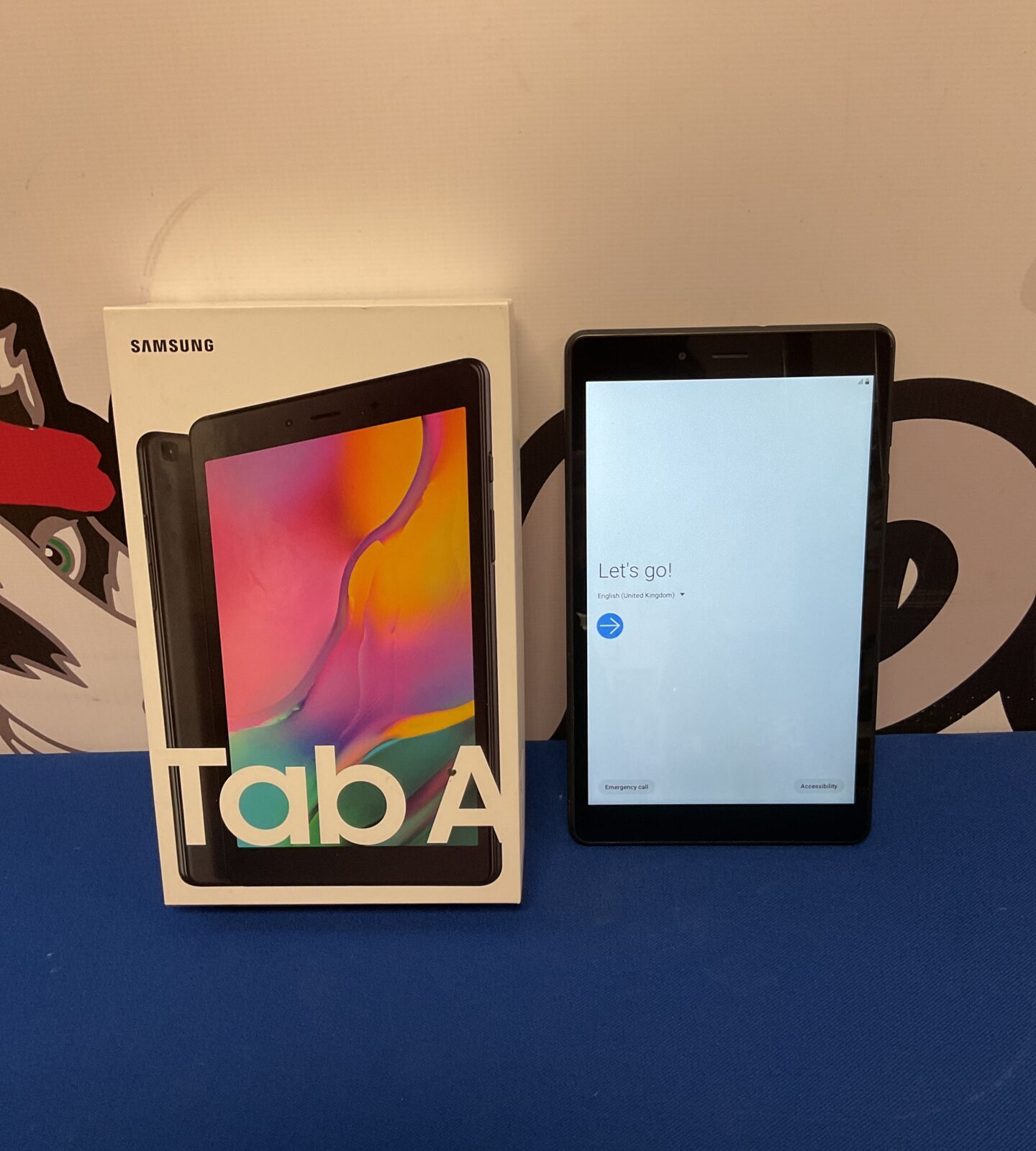 Samsung galaxy tab a working & reset