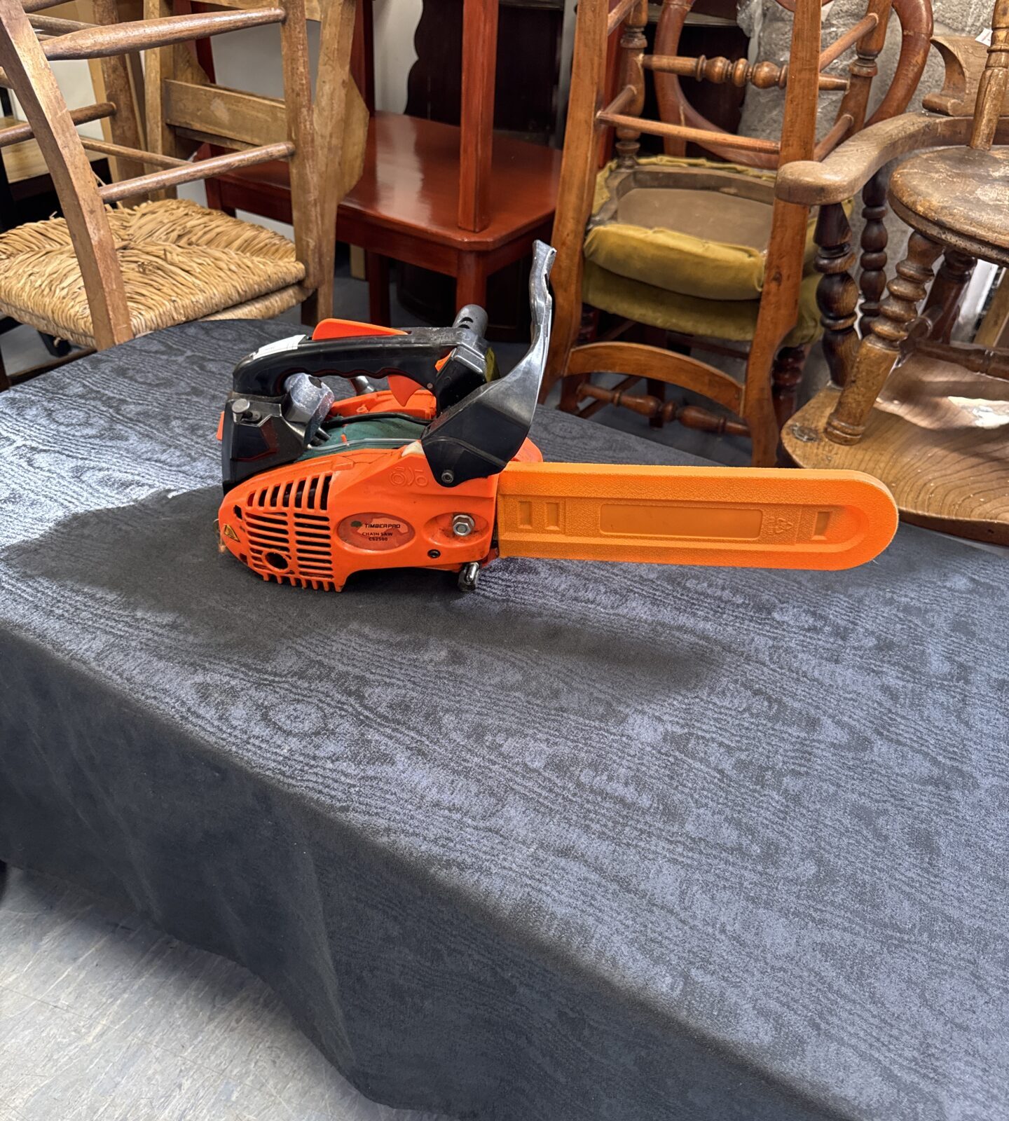 Timberpro compact chainsaw cs2500 - has compression untested further