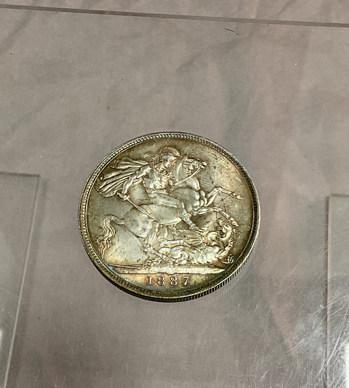 1887  Victoria Silver Crown