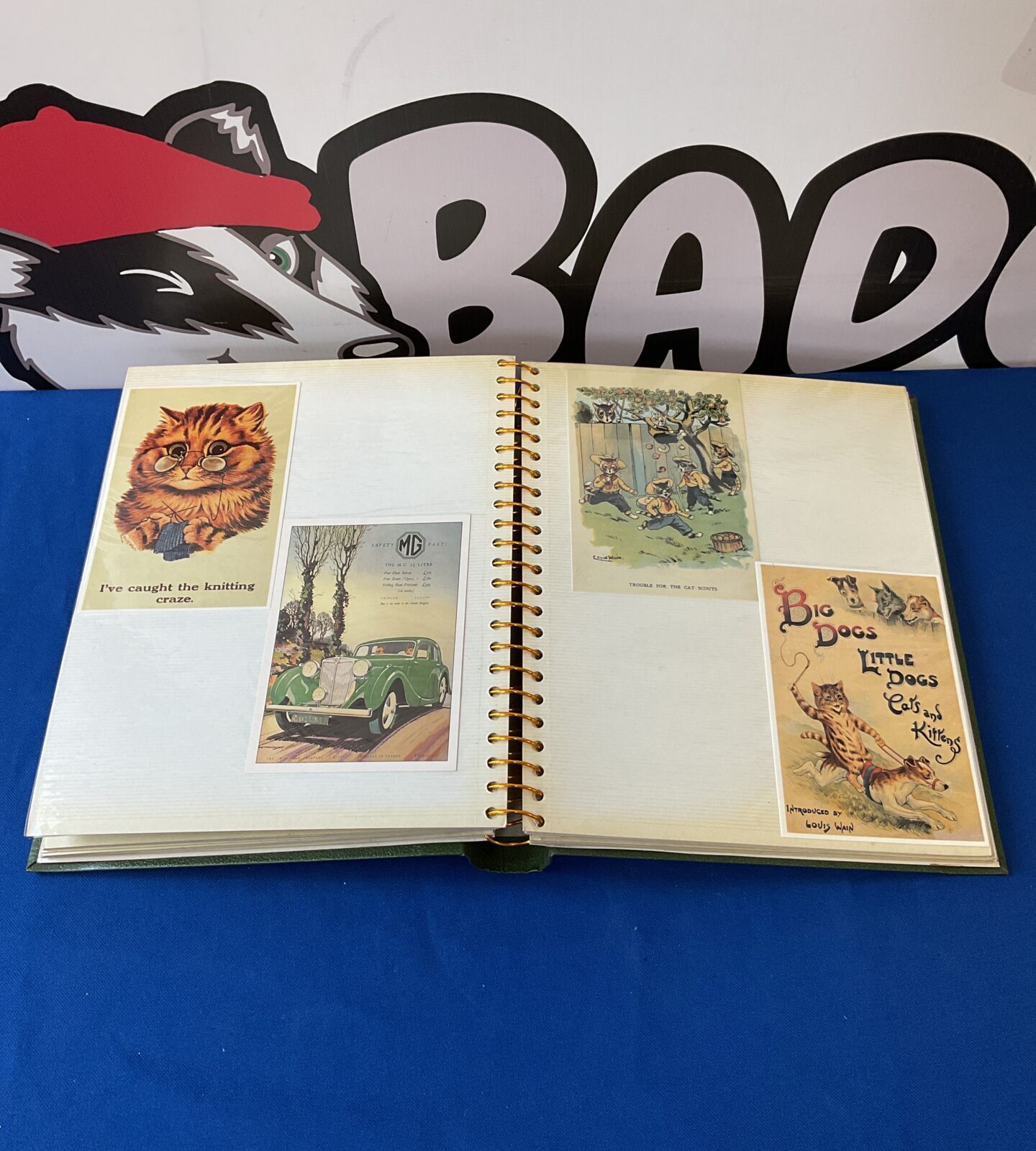 Album of repro advertising postcards - Image 2
