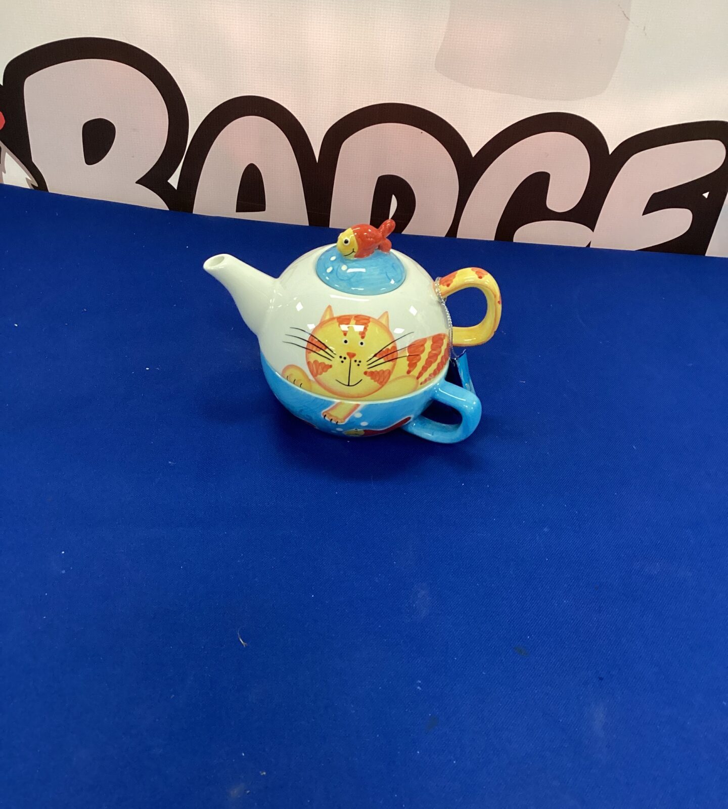 Tea For one Cat cup and Saucer