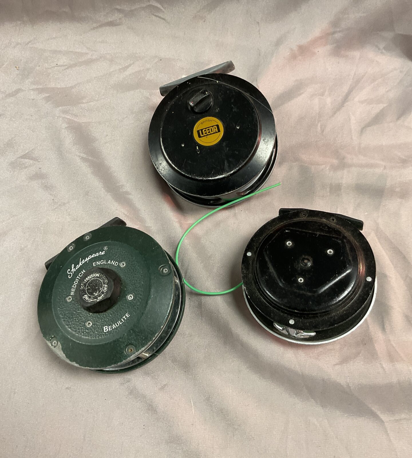 Three fly fishing reels inc Shakespeare Beaulite - Image 2