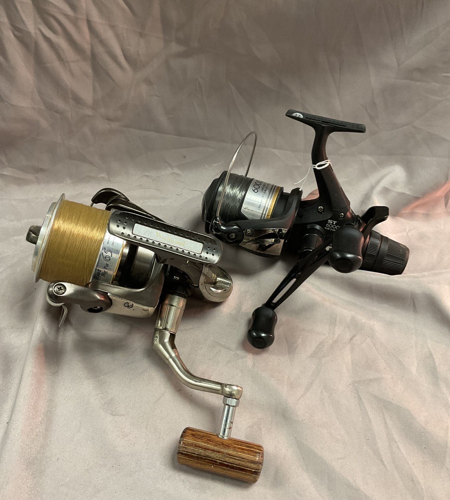 ST 6000A baitrunner and big pit carp fishing reels