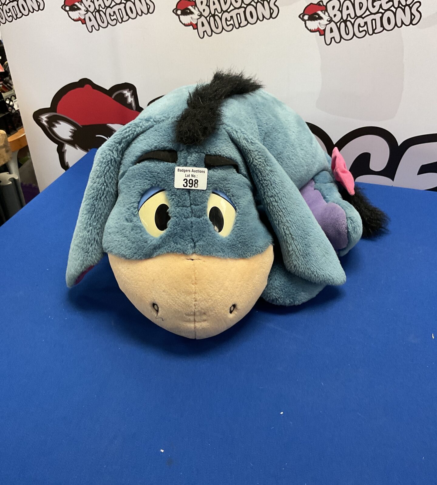 Disney eeyore talking soft toy working