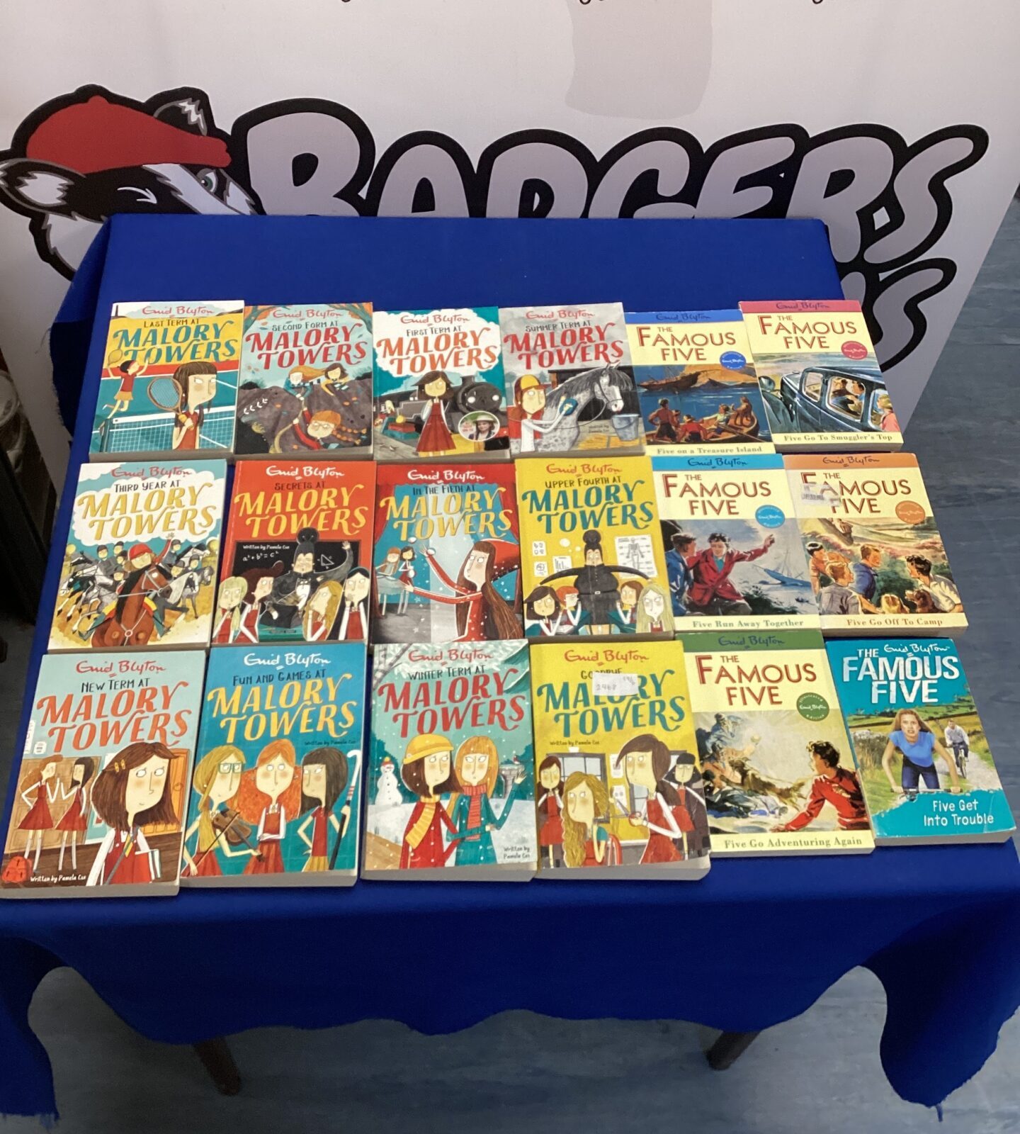 Collection of enid blyton books inc the famous five & malory towers