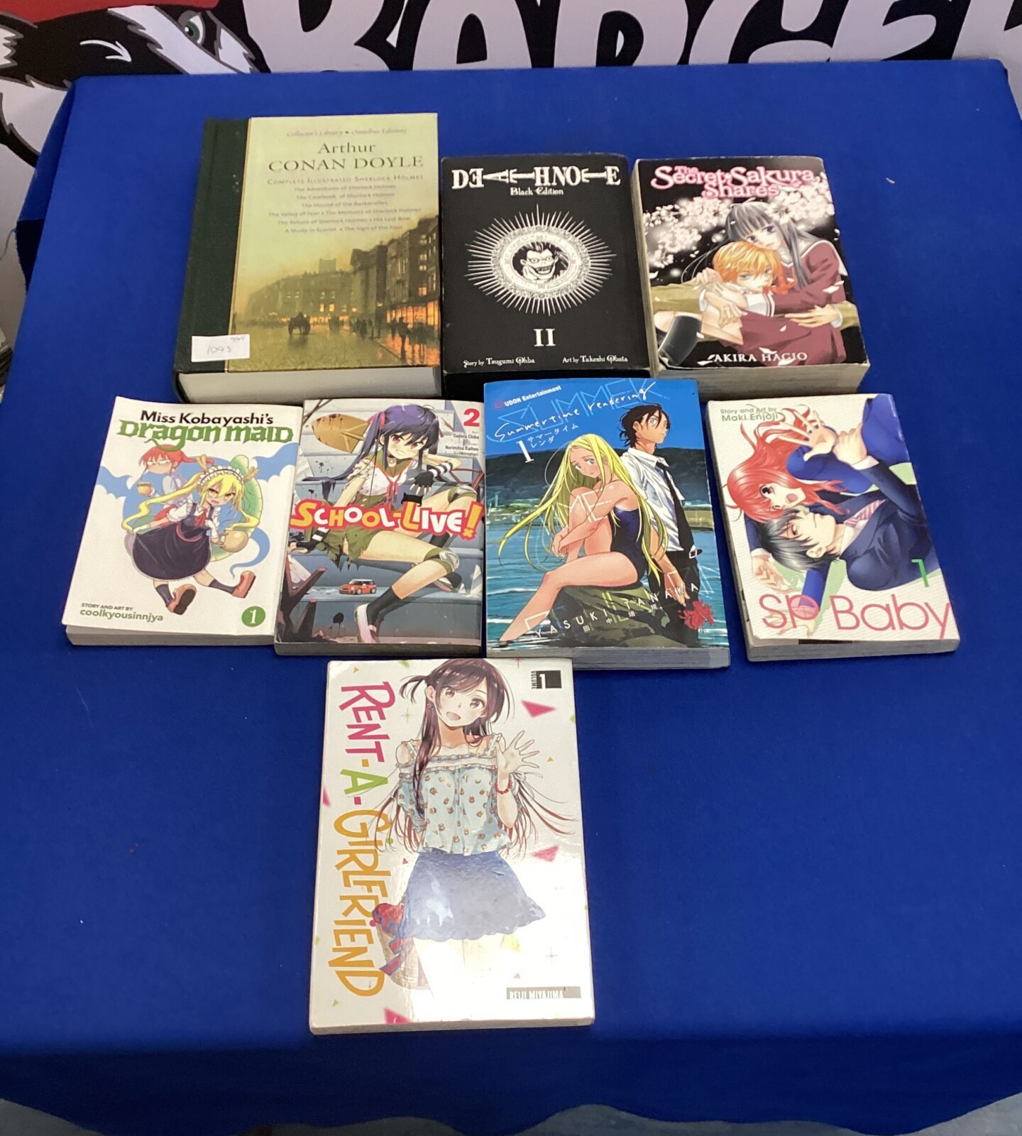 Collection of manga books inc dragon maid, death note & rent-a-girlfriend