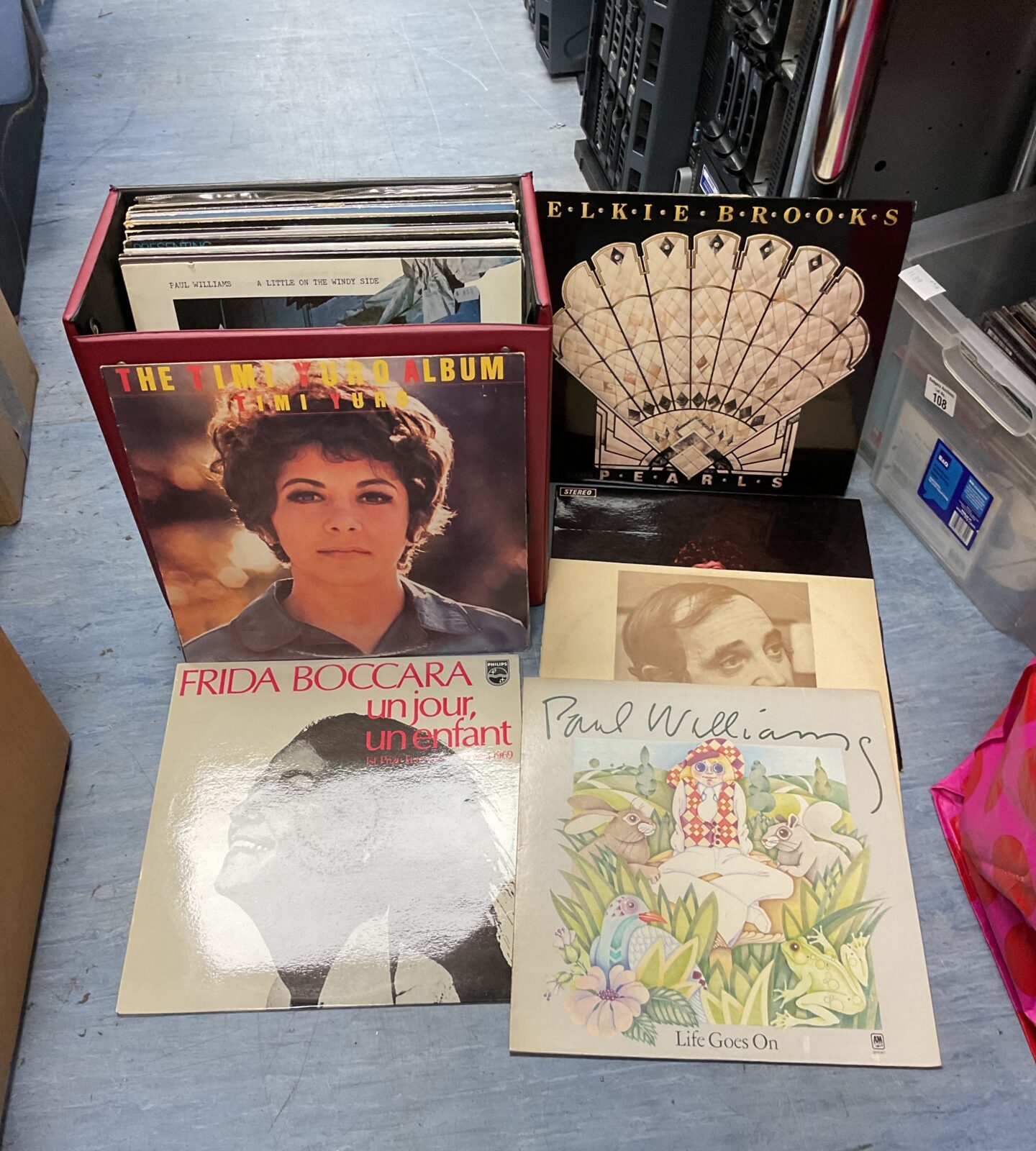 Collection of 12” vinyl records