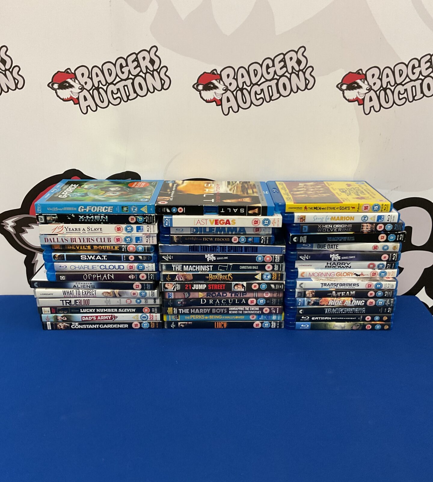 Collection of dvds & blurays