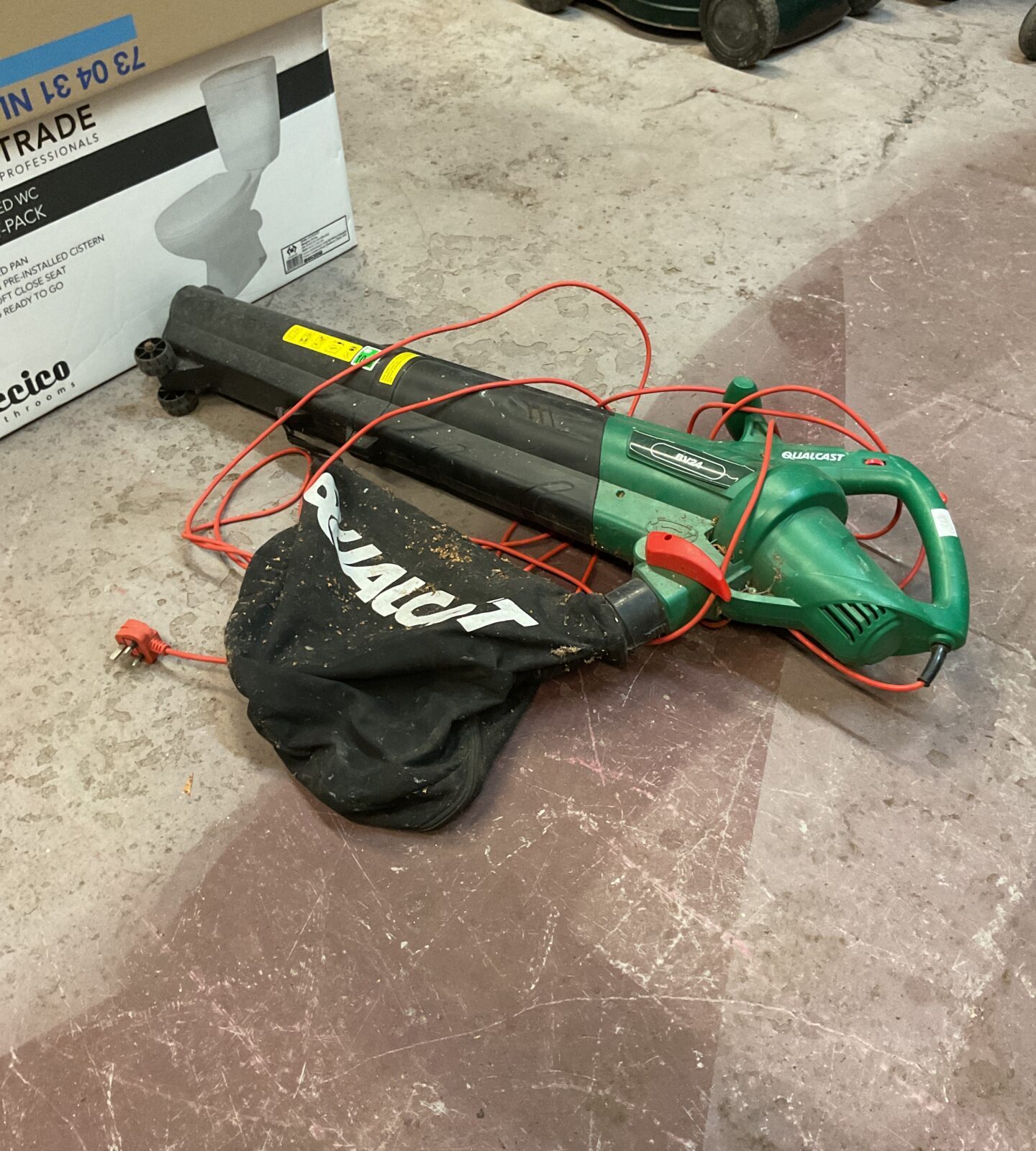 Qualcast bs24 garden vac/blower working