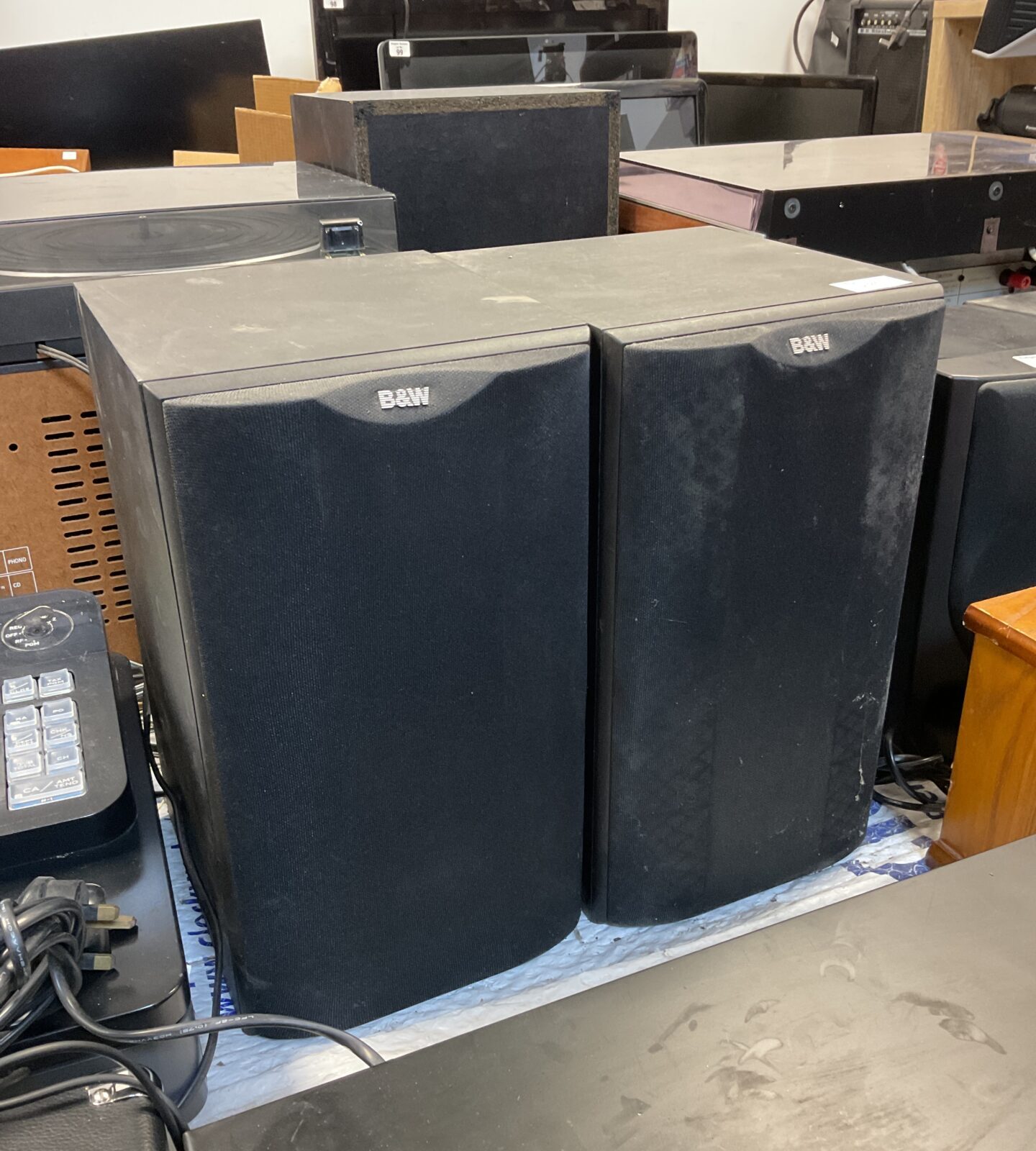 Pair of bowers & wilkins dm601 speakers