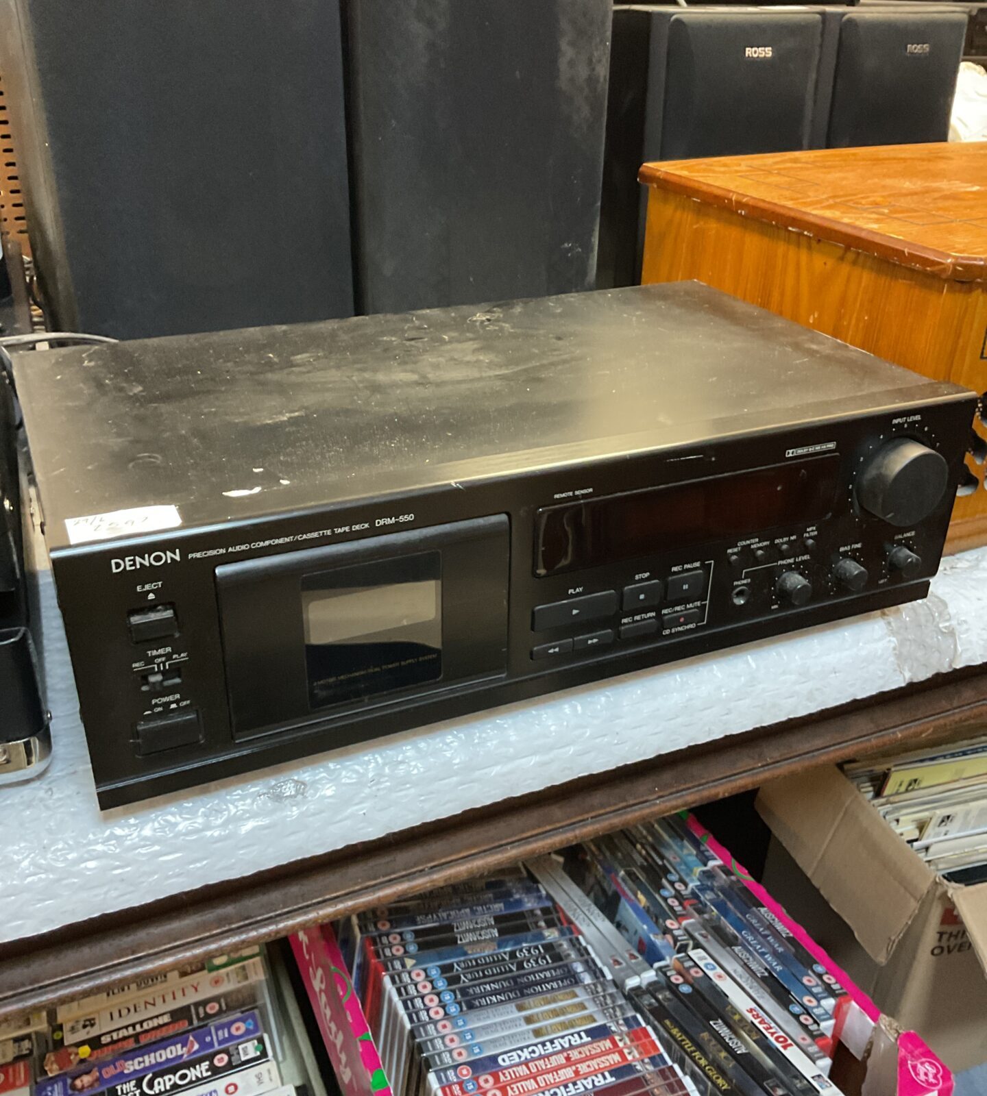 Denon drm-550 cassette deck