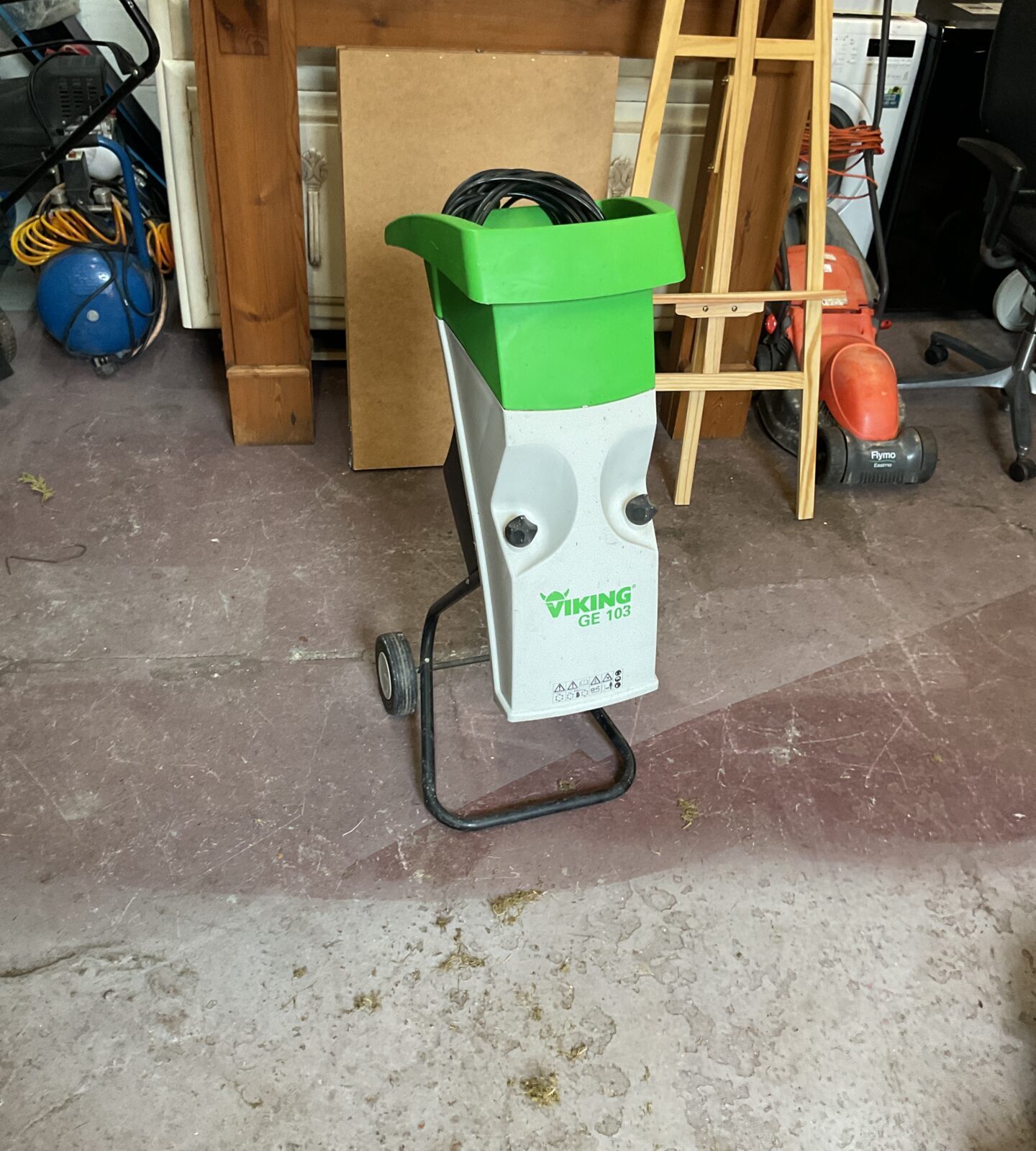 Viking ge 103 garden shredder