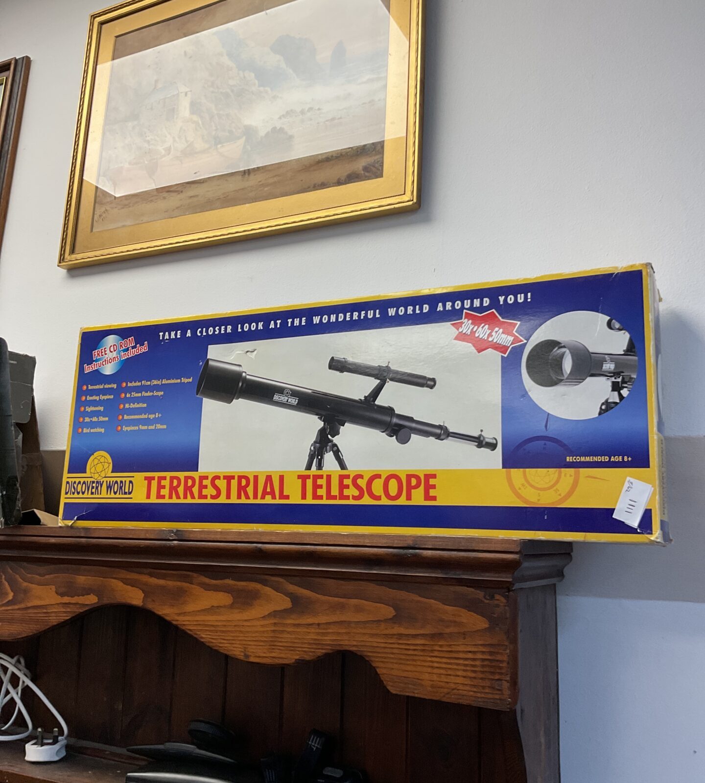 Discovery world terrestrial telescope