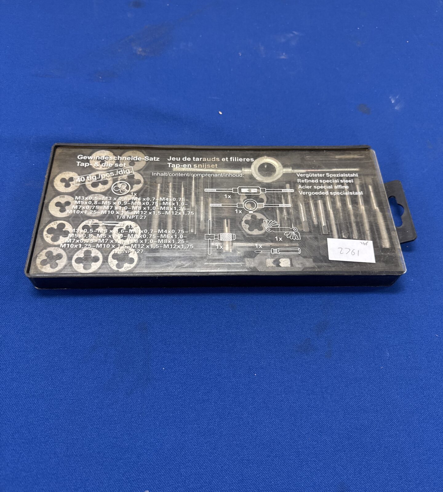 German tap & die set
