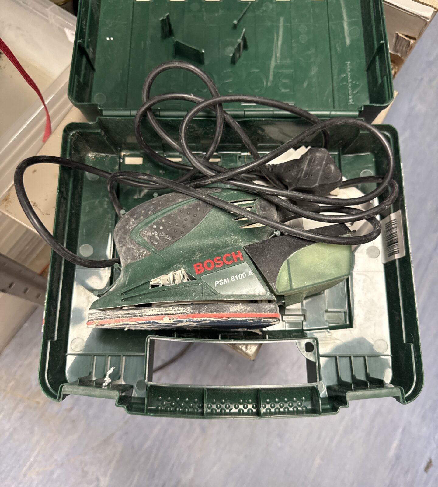Bosch Psm 8100 a nibbler sander - working