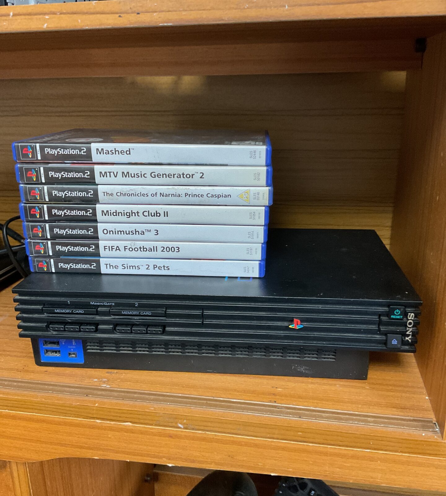 Sony PlayStation 2 console & games