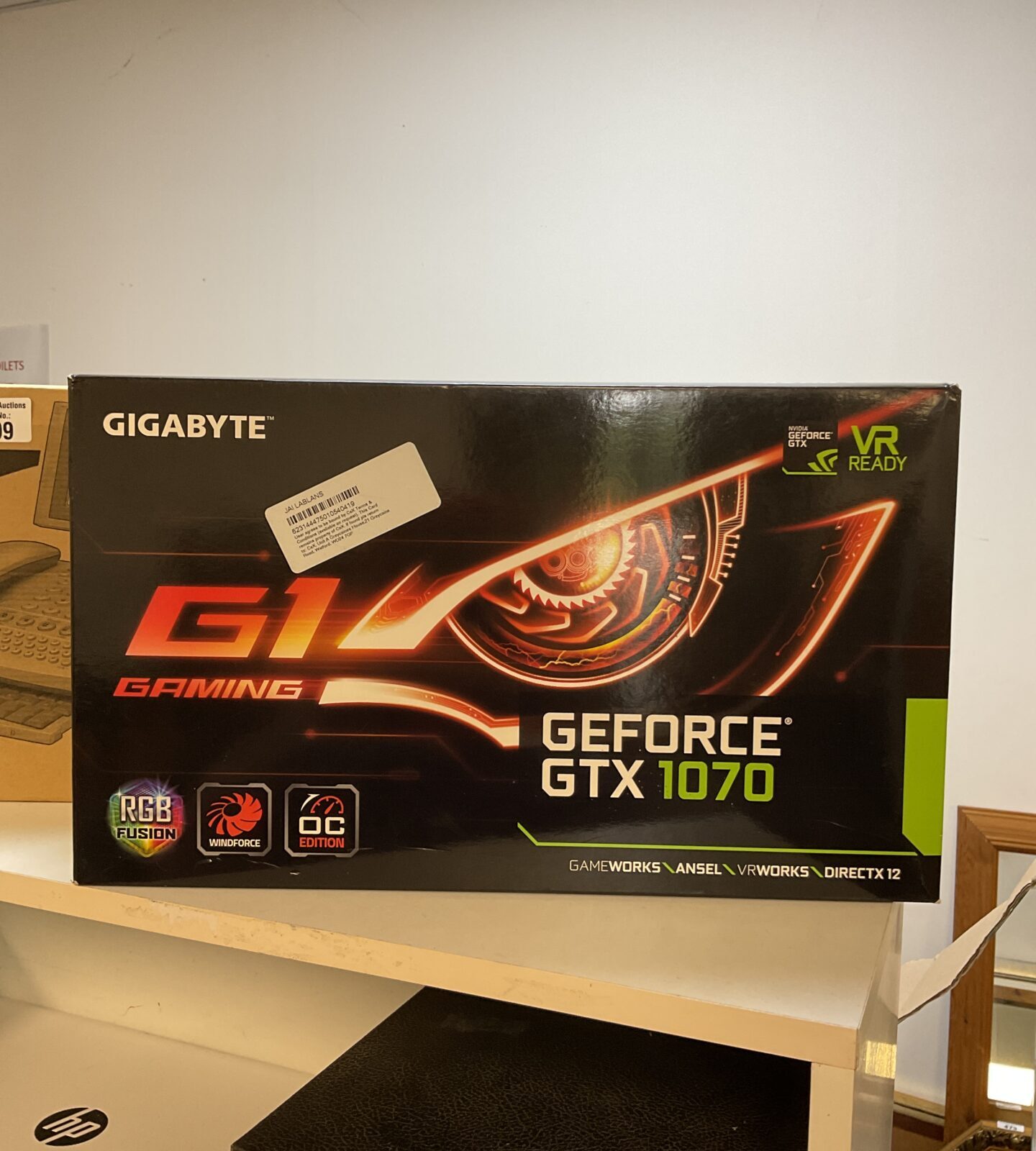 Gigabyte geforce gtx 1070 graphics card
