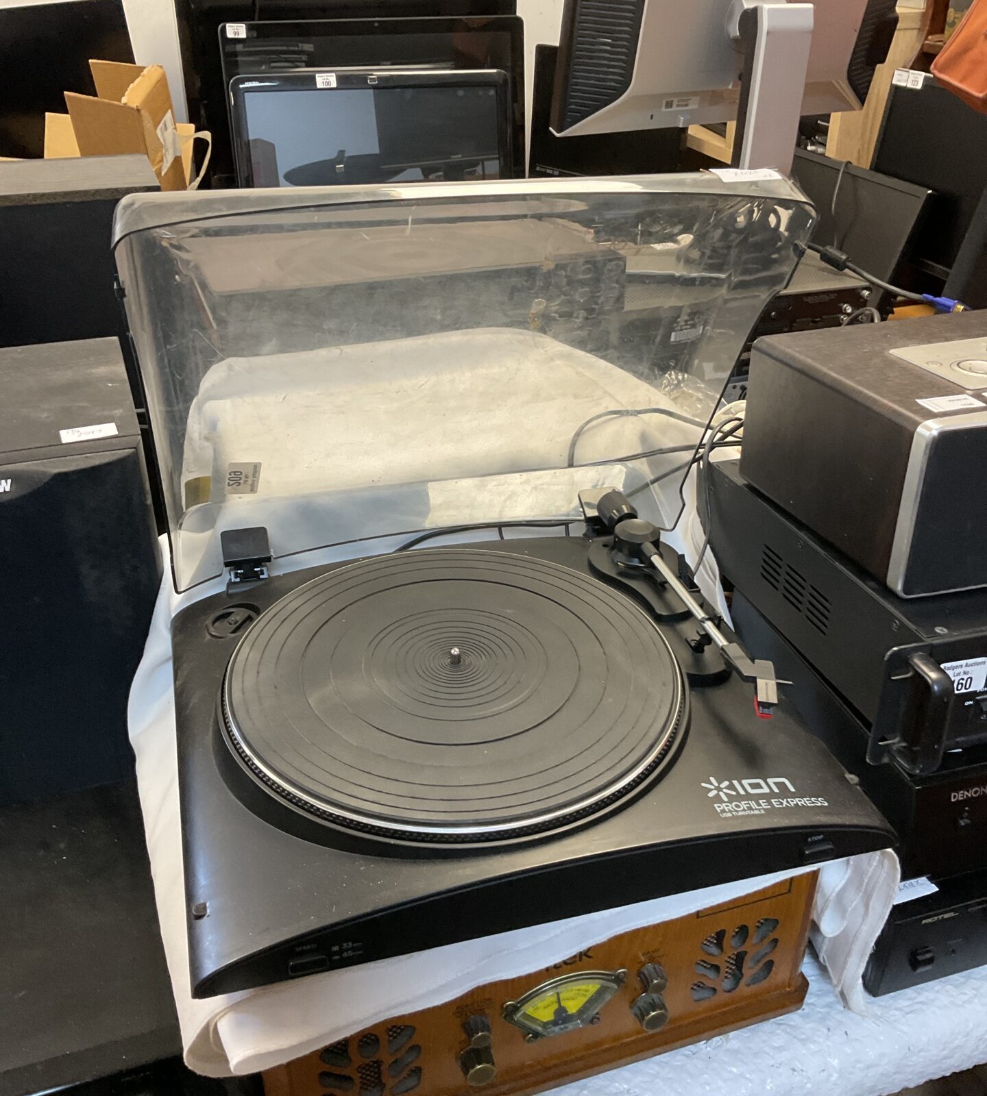 Ion profile express usb turntable