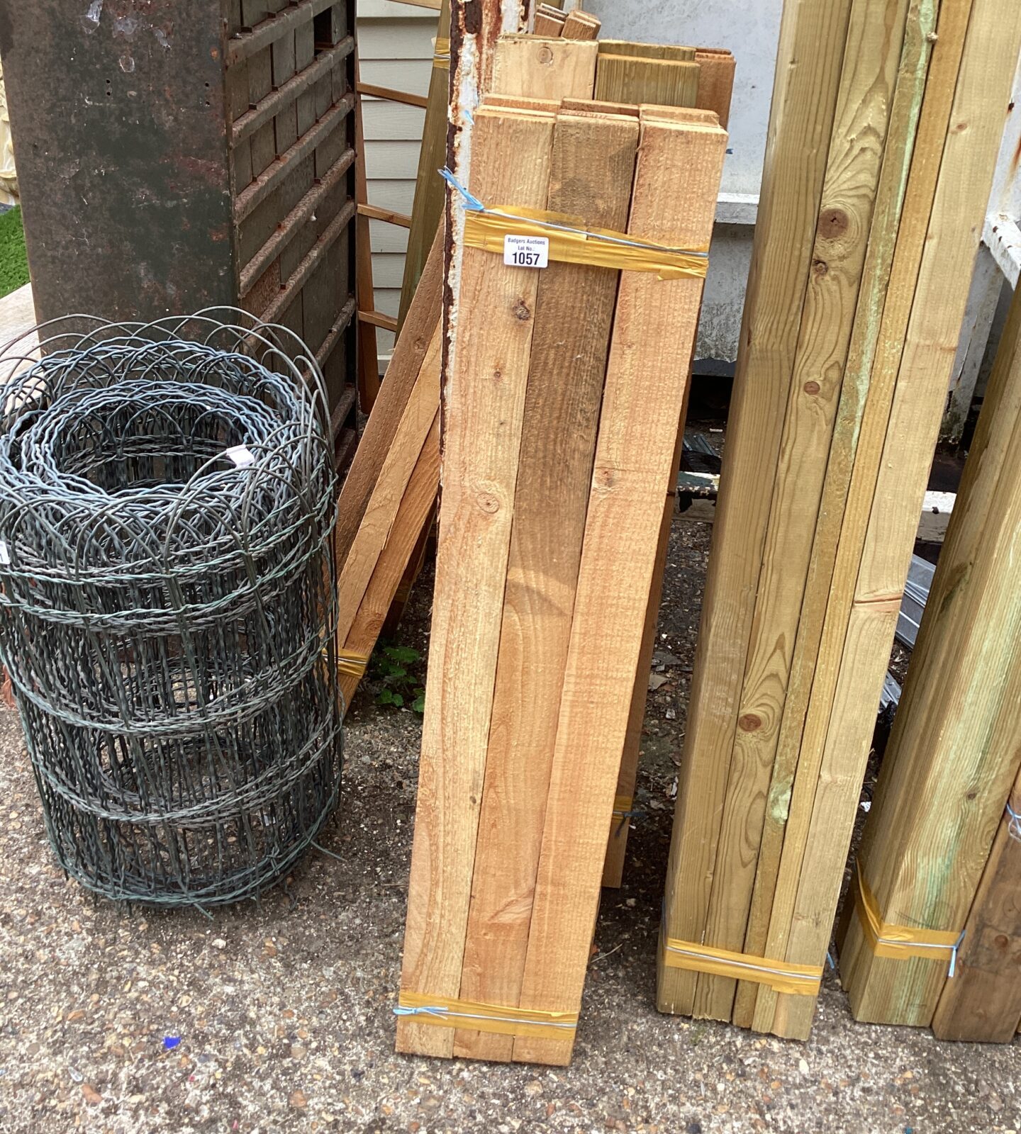 Three bundlrs of 3’6” Timber