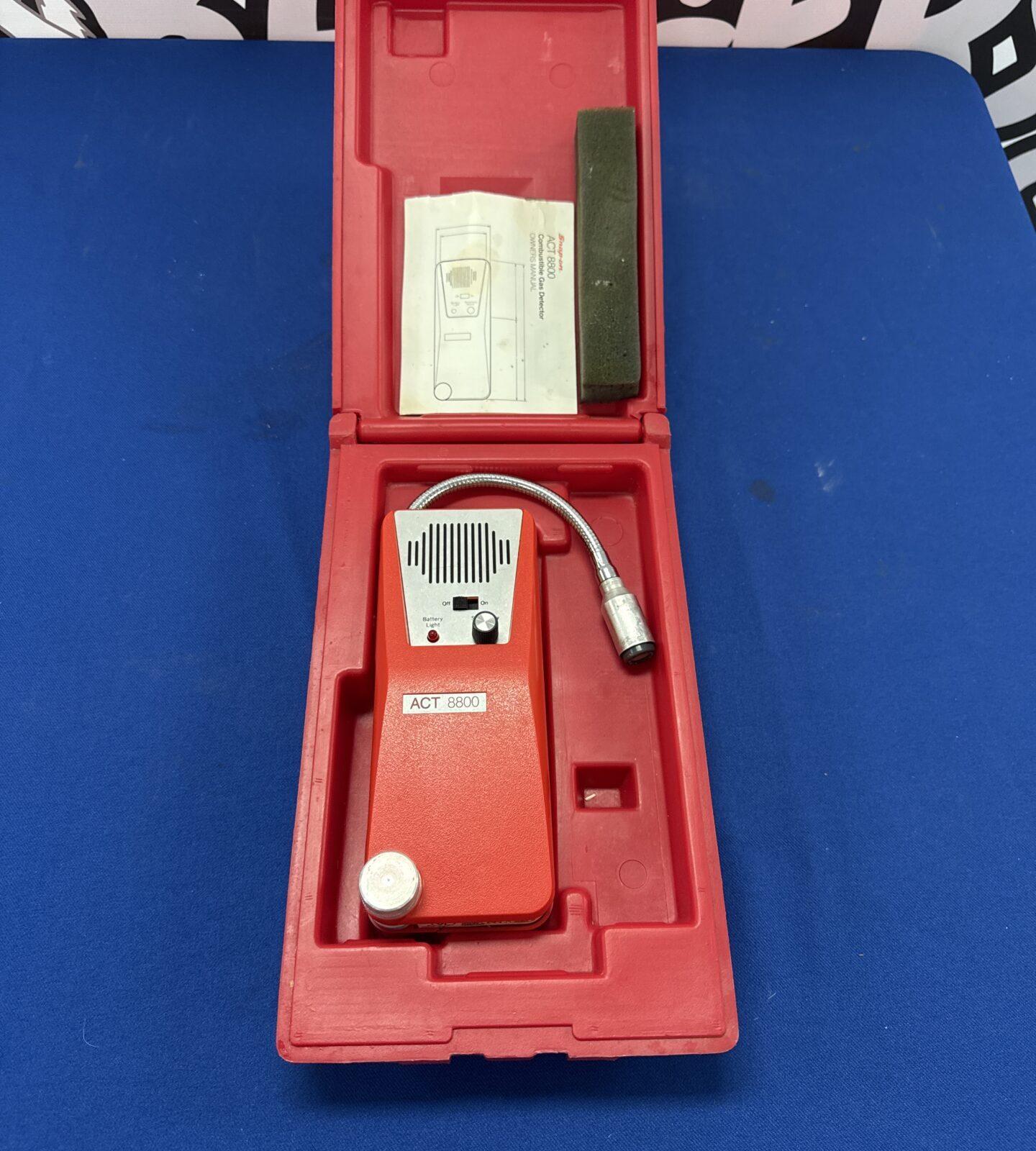 Snap On Act8800 co/combustible gas detector