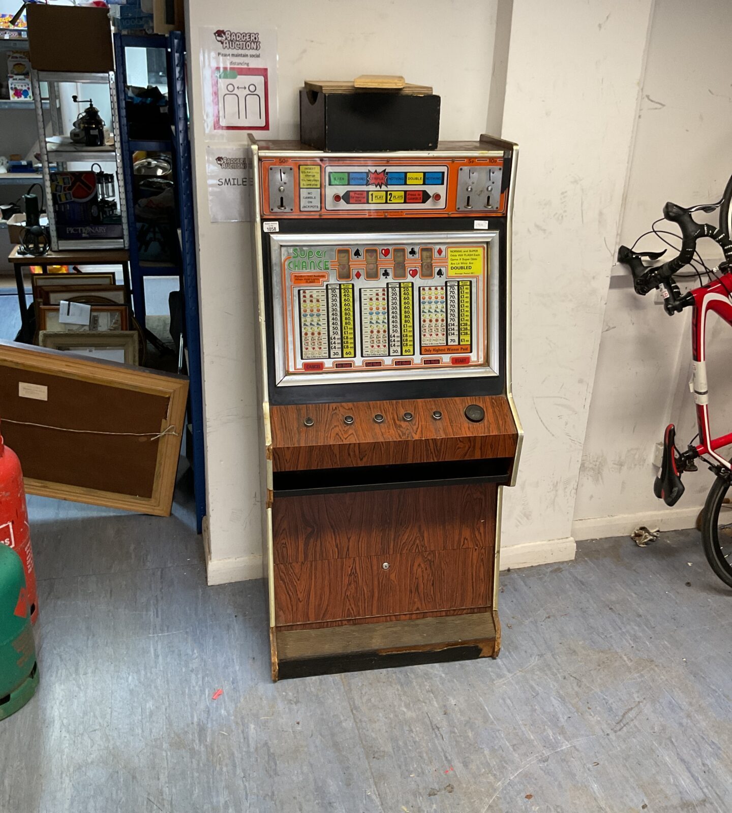 Vintage J.P.M Fruit Machine