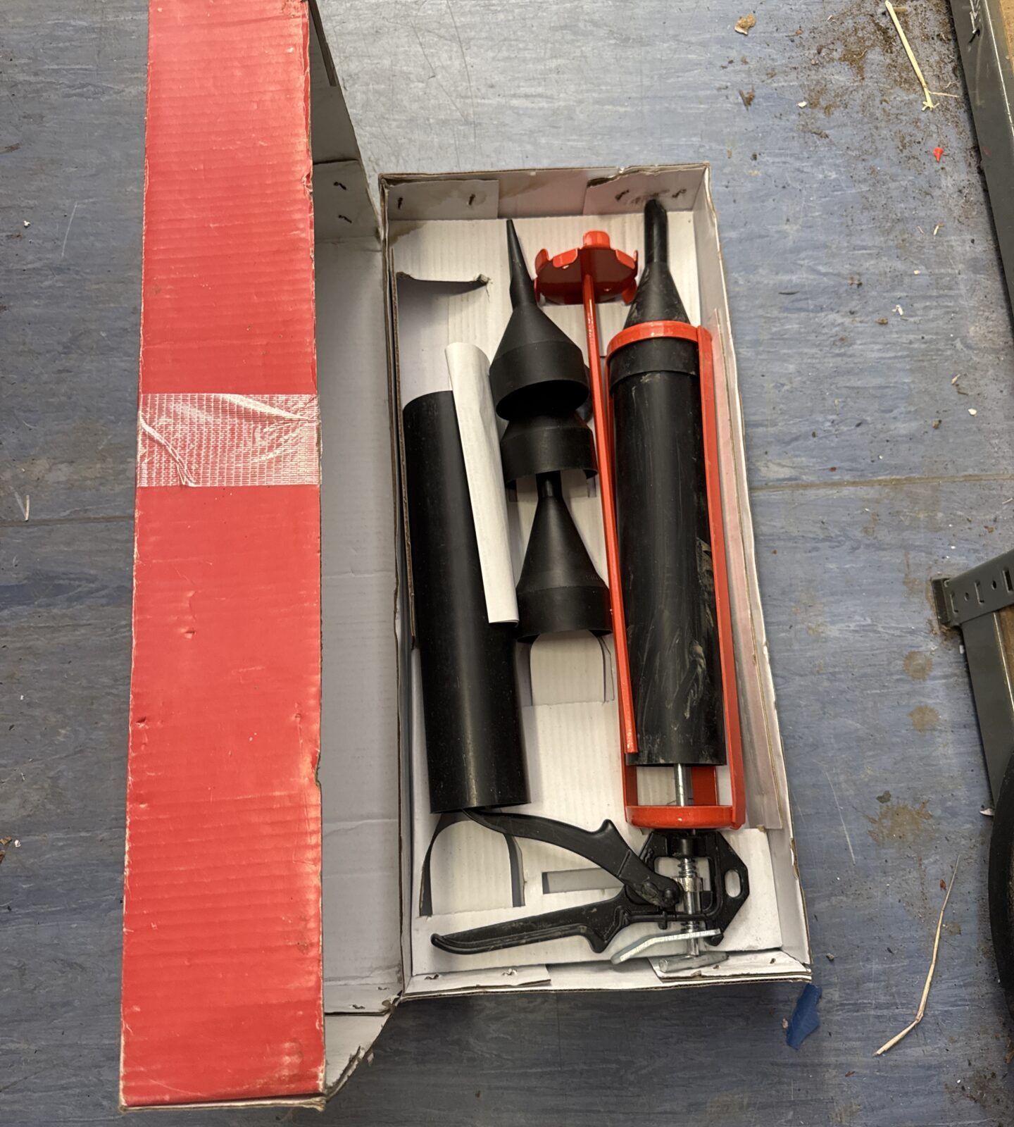 Concept grouting/pointing gun