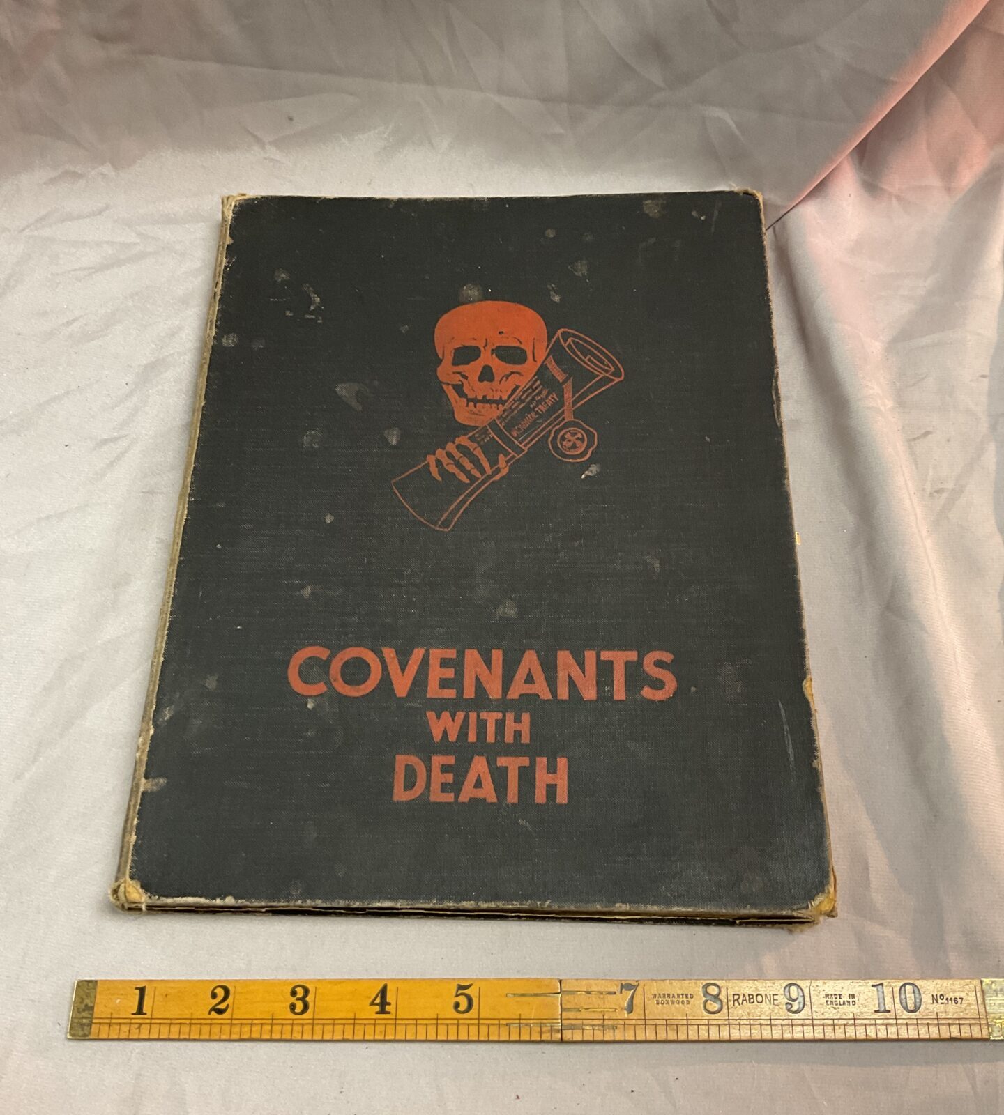 Ww1 Book Covenants with death depicting the horrors of war