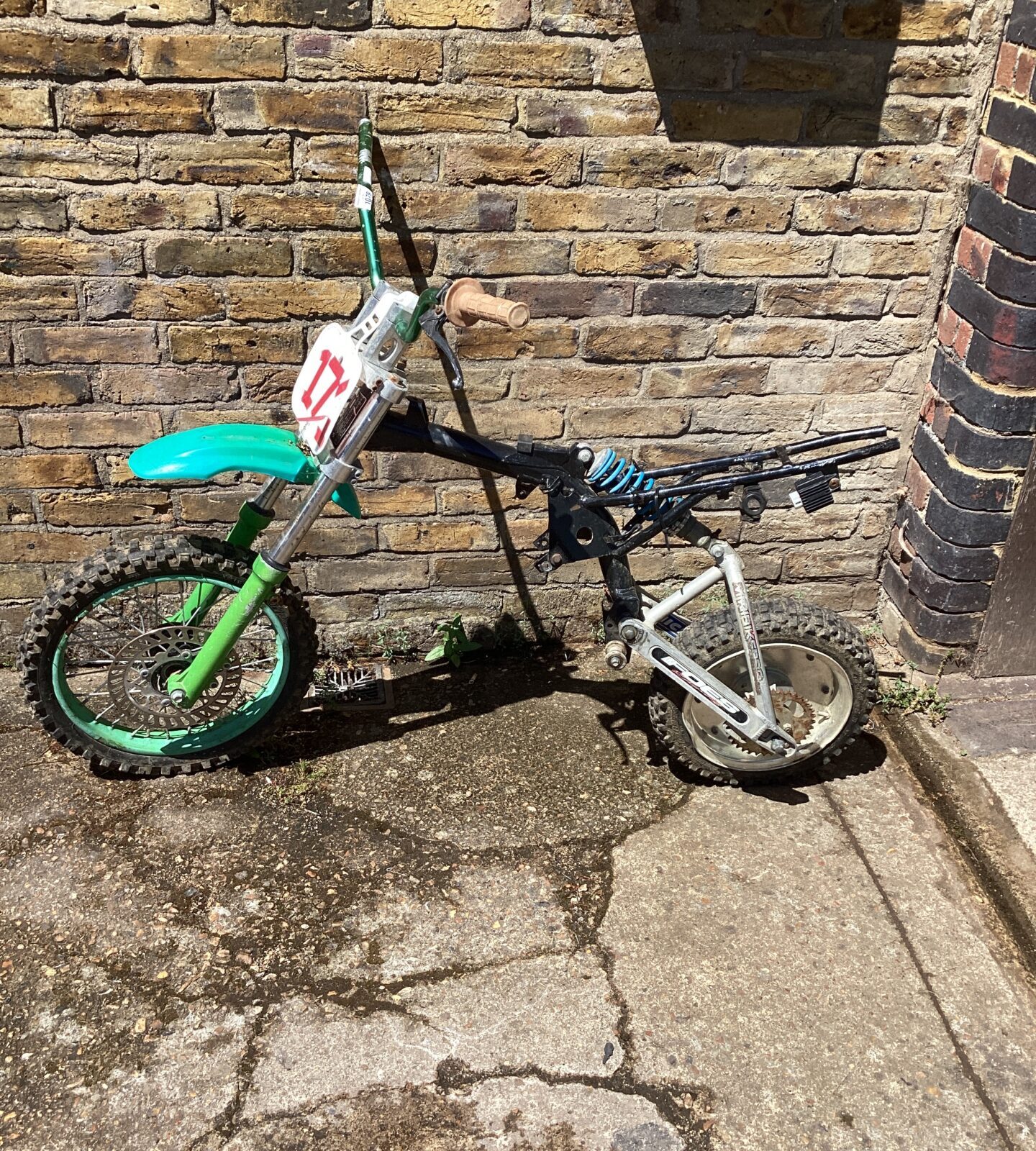 pit Motorcycle Bike Frame For restoration