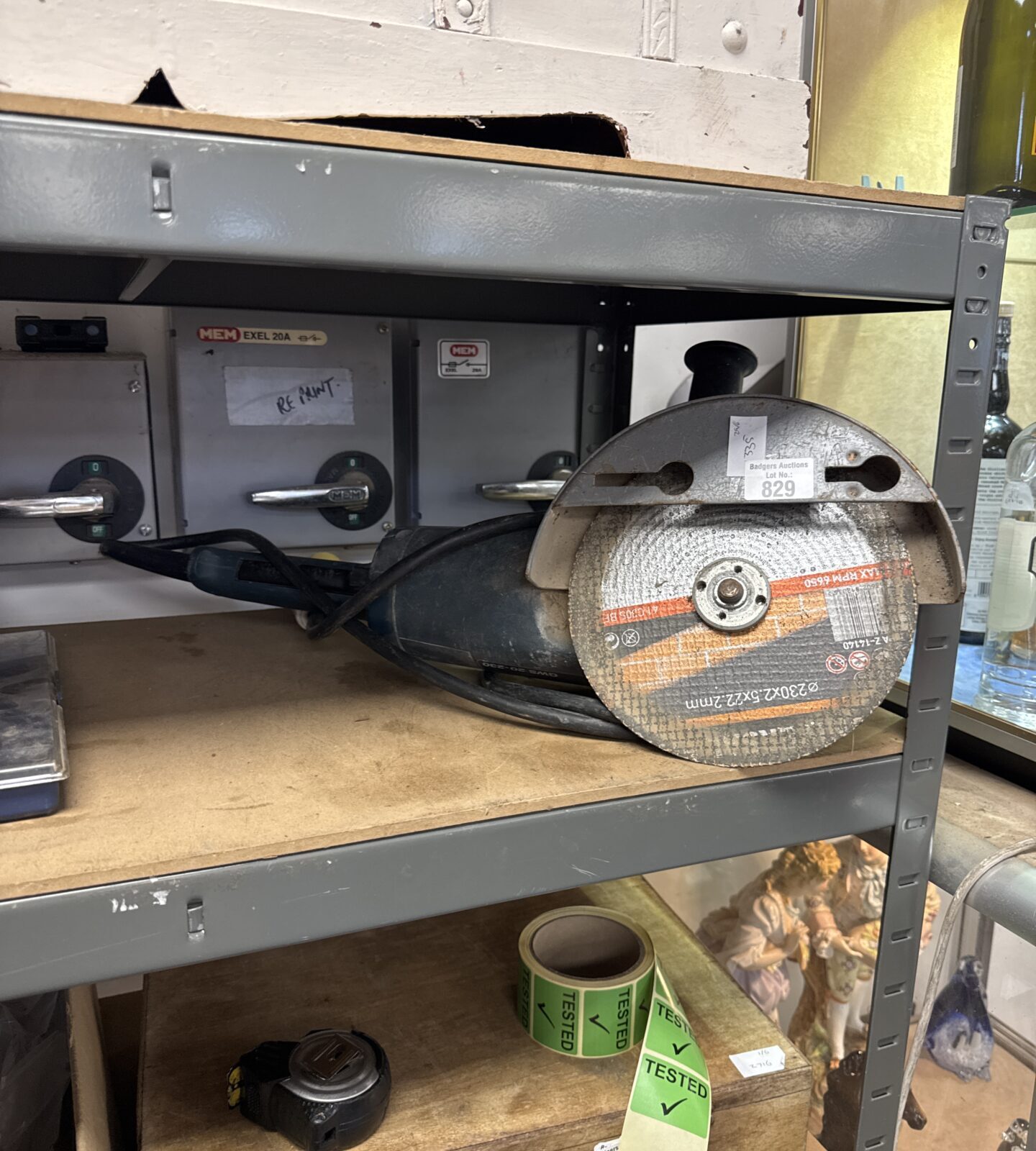 Bosch gws 20-230 110v angle grinder - untested