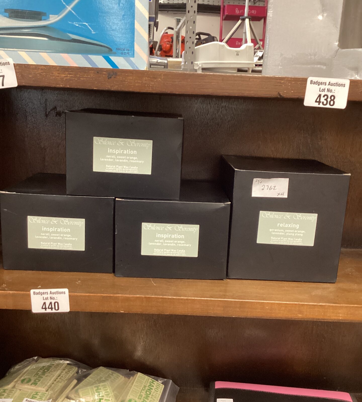 Four Silence &Serenity Scented Candles