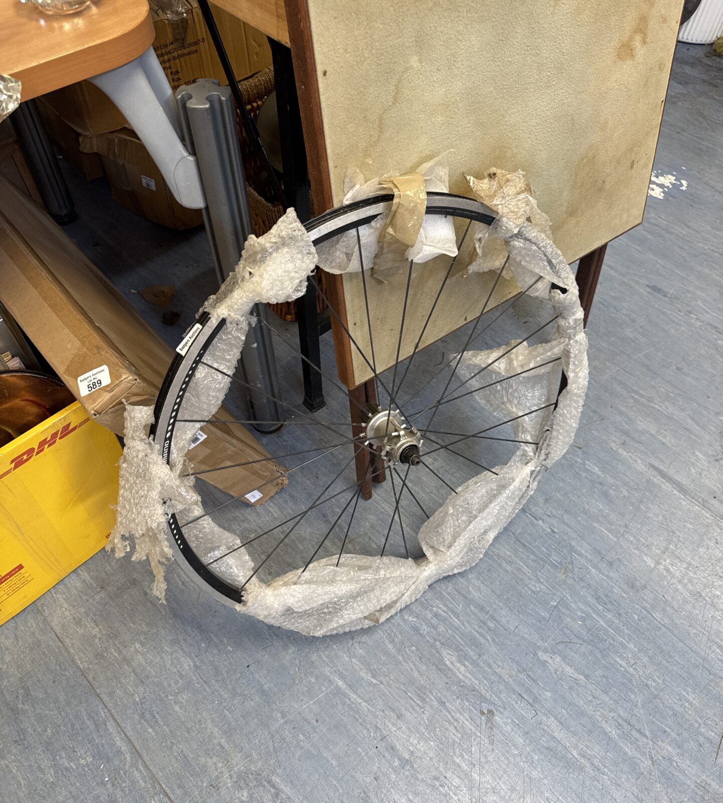 Shimano bicycle wheel