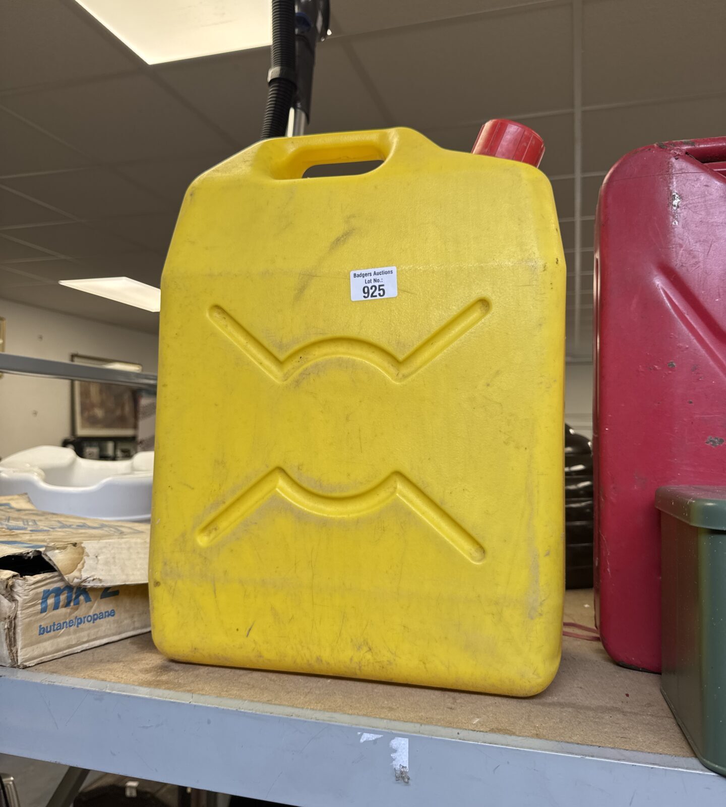 Large plastic Jerry can