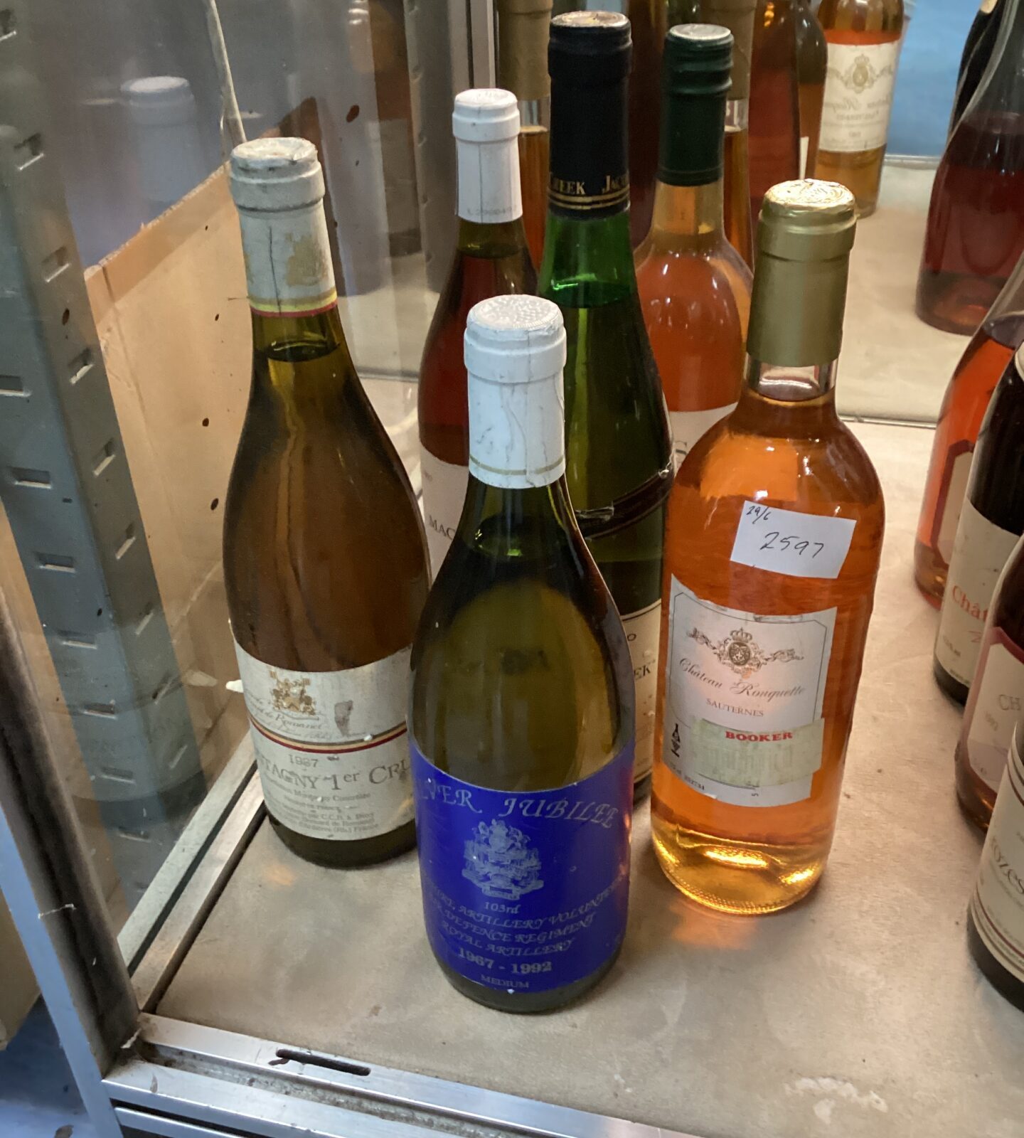 Eight Bottles of Wine inc Silver Jubilee