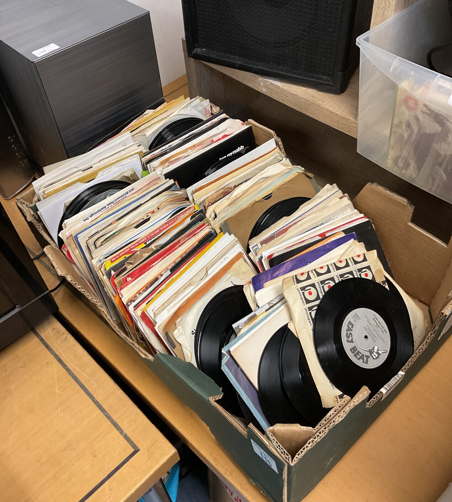 Collection of 7” single vinyl records