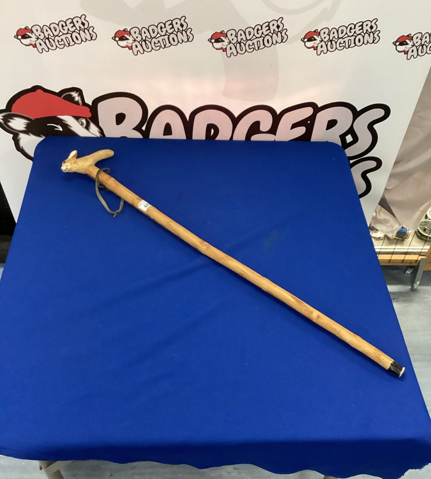 Rabbit Handled Walking Stick