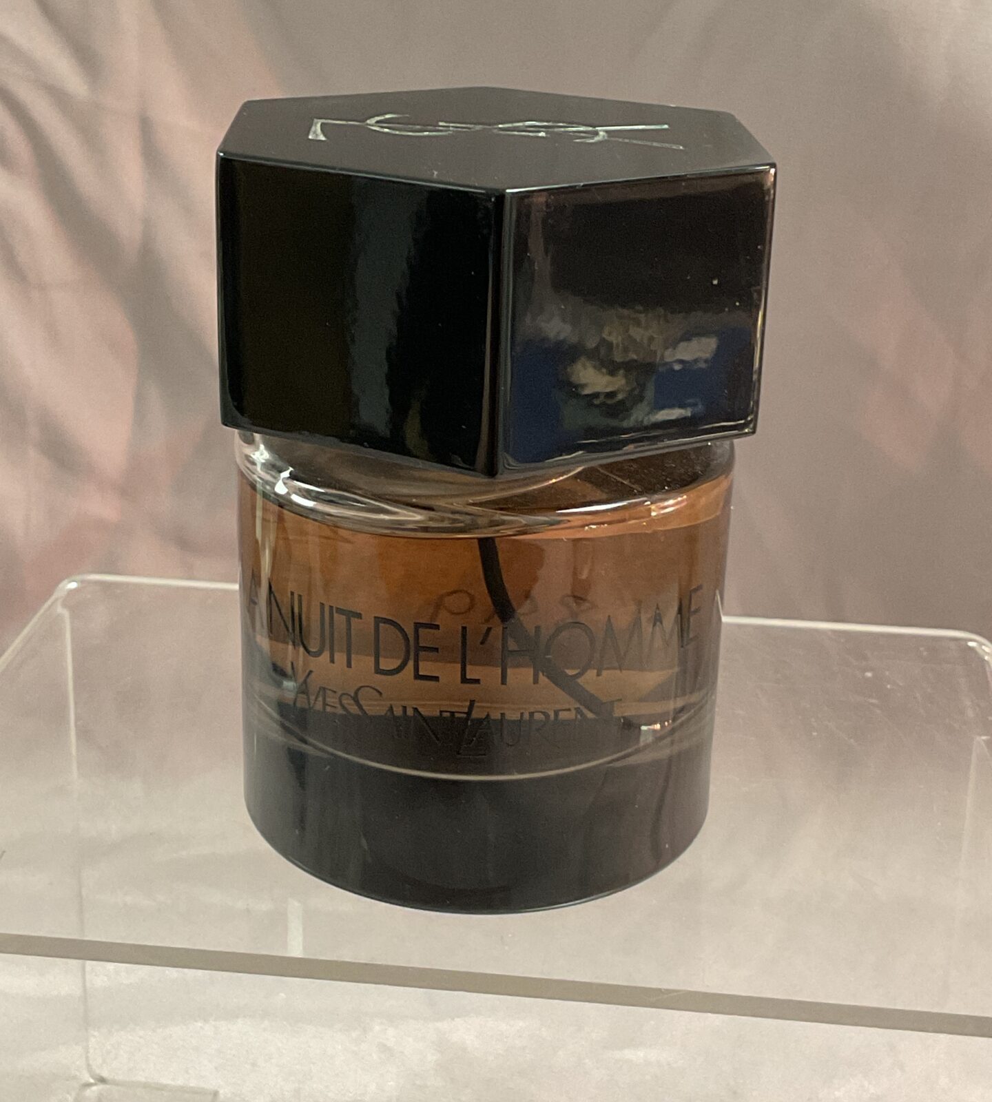 60ml bottle of Y S L  lanuit de l’Homme Perfume