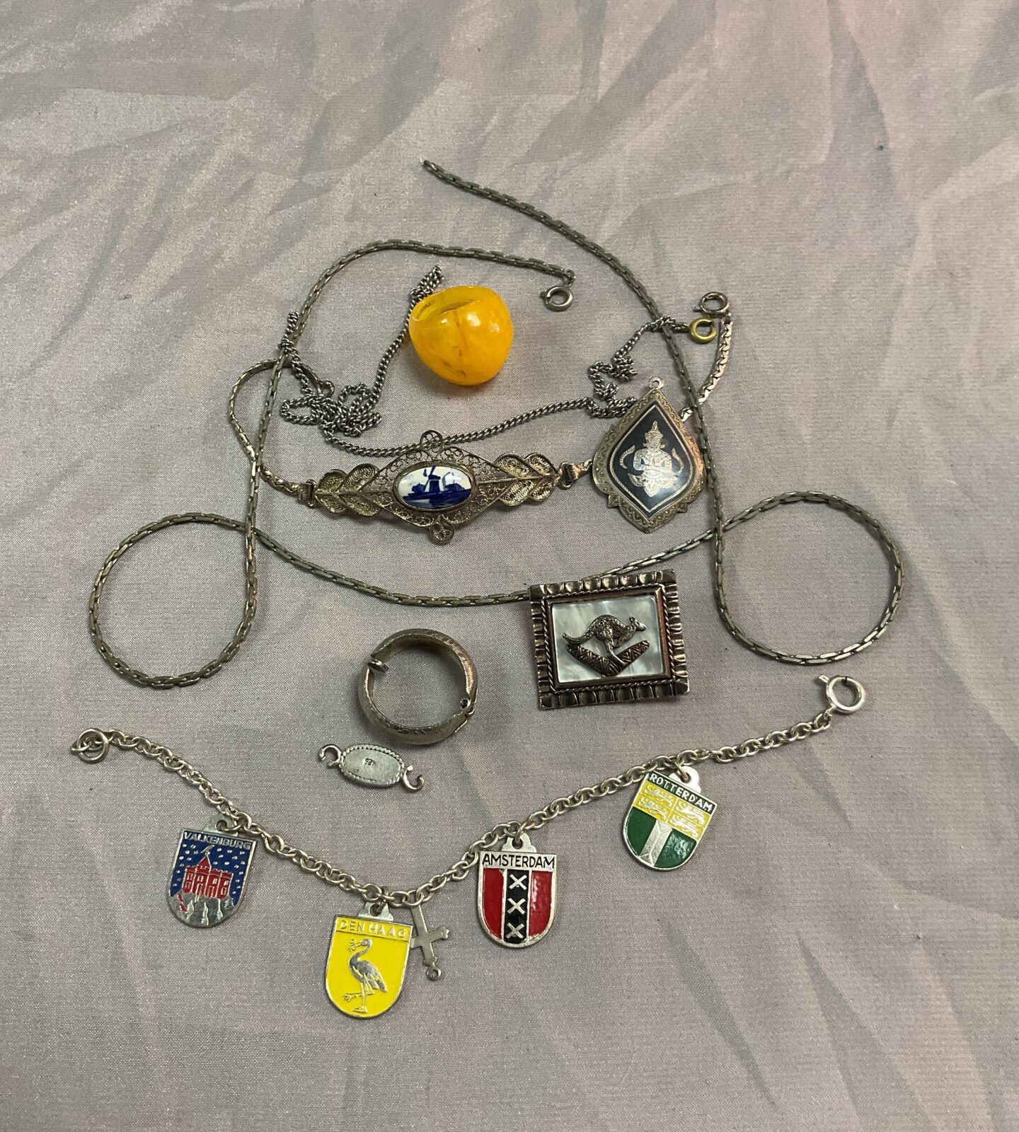 collection mixed jewellery