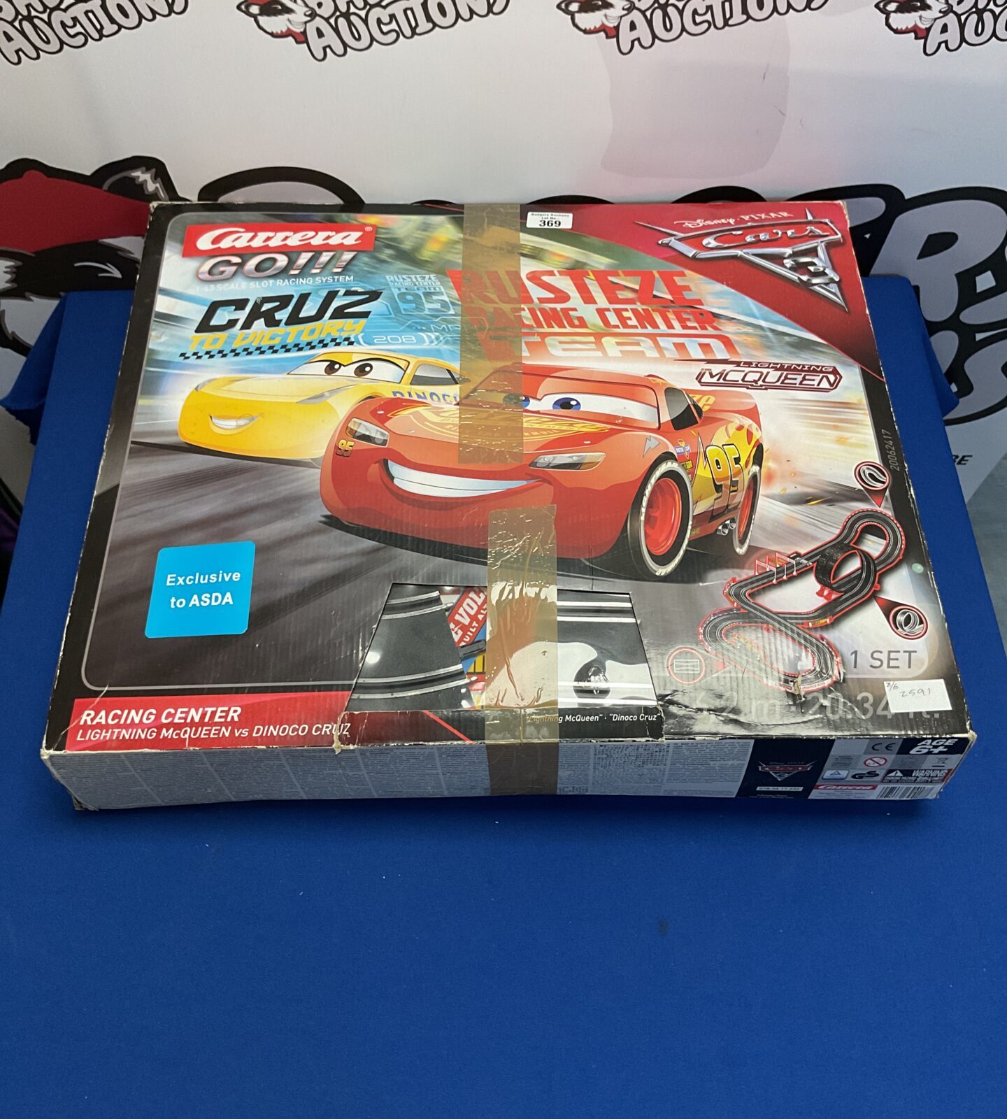 Carrera go disney pixar cars 3 cruz to Victory track set