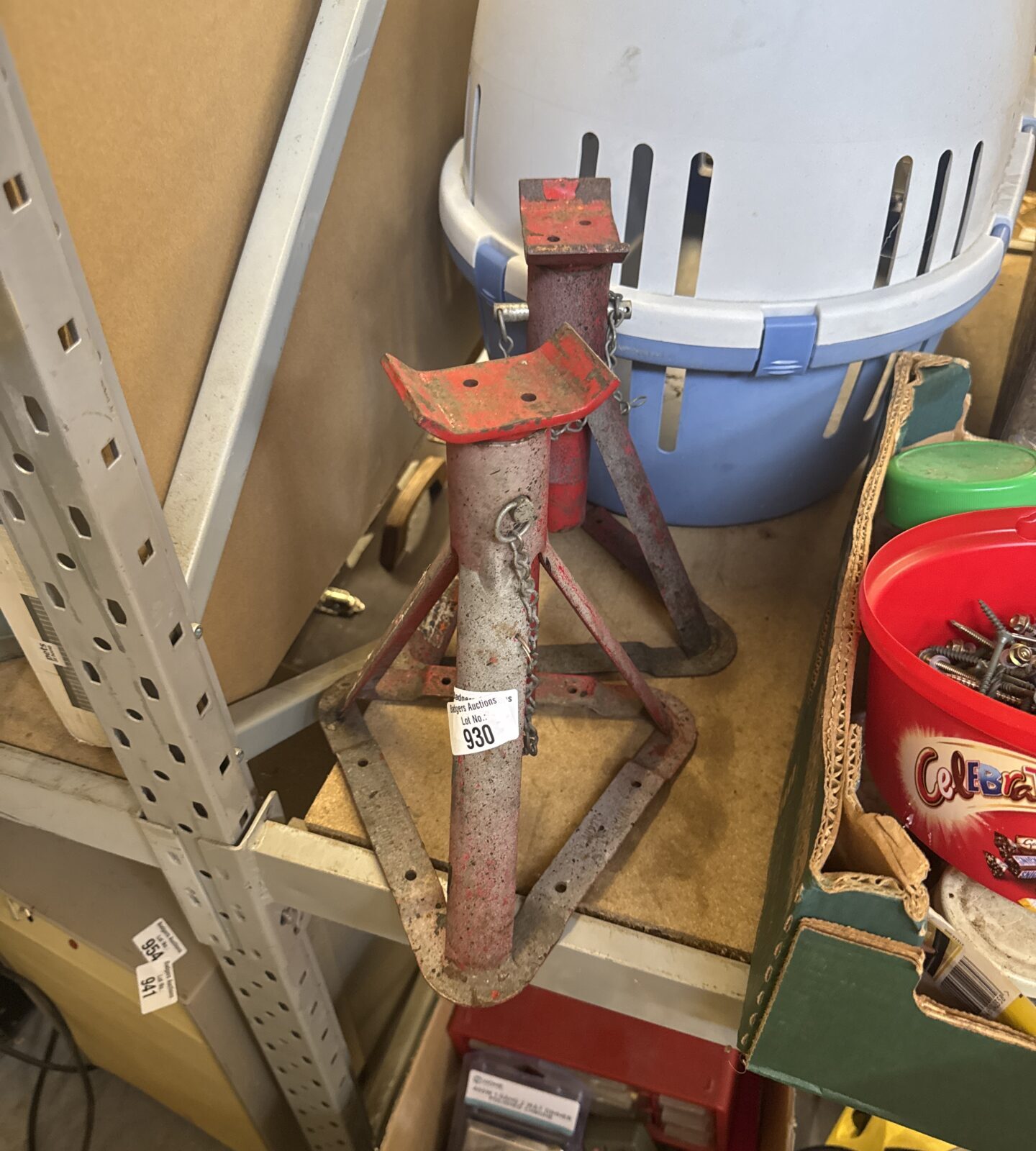 Pair of gs car axle stands