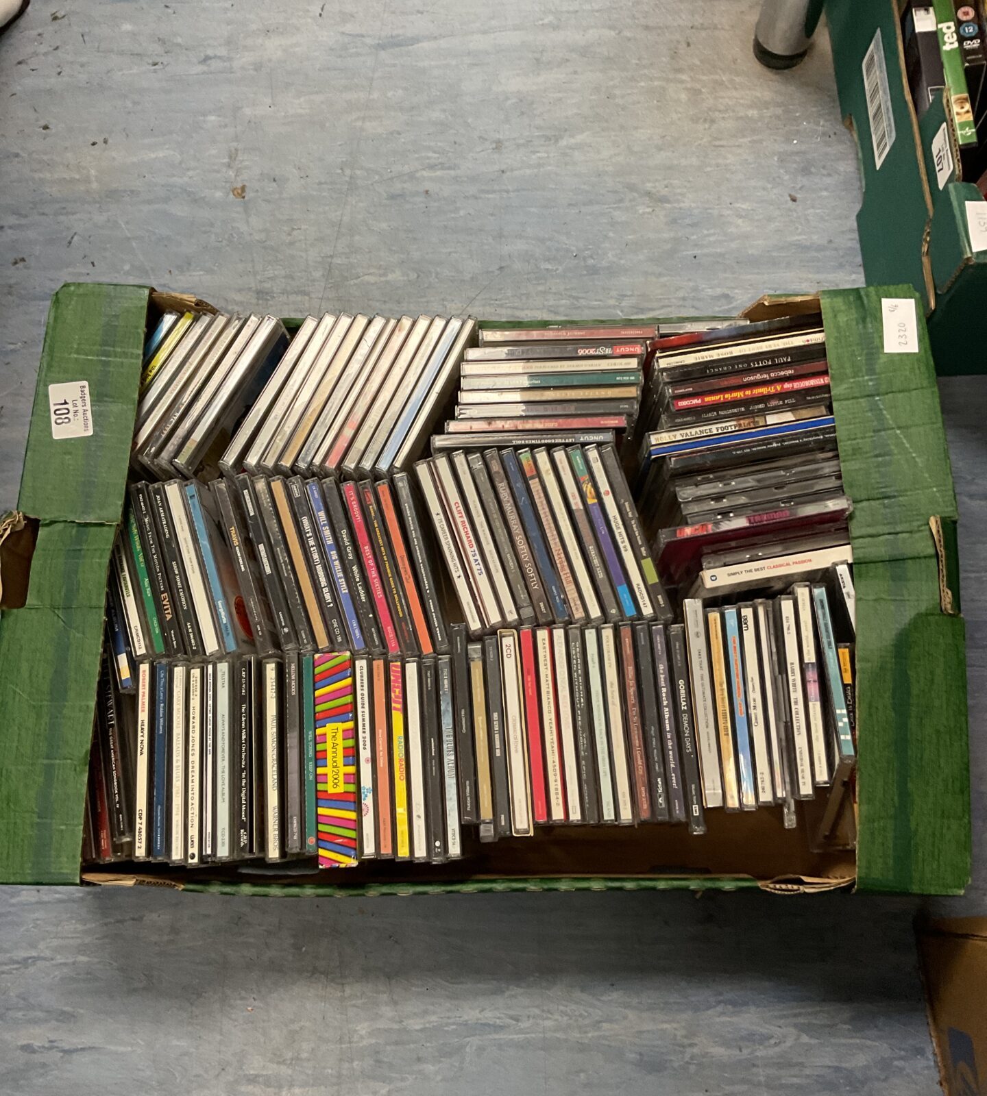 Large Tray of music cds